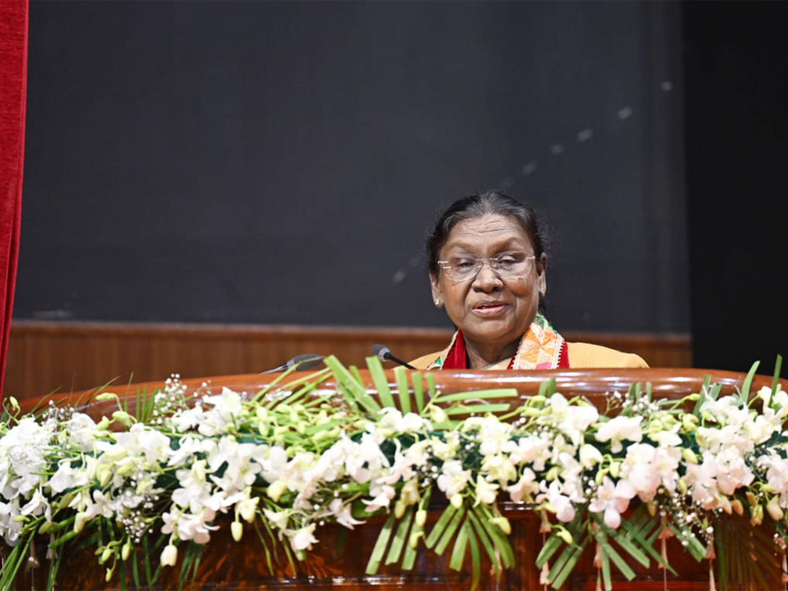 President Droupadi Murmu at the event (Photo/@rashtrapatibhvn) President Droupadi Murmu at the event (Photo/@rashtrapatibhvn)