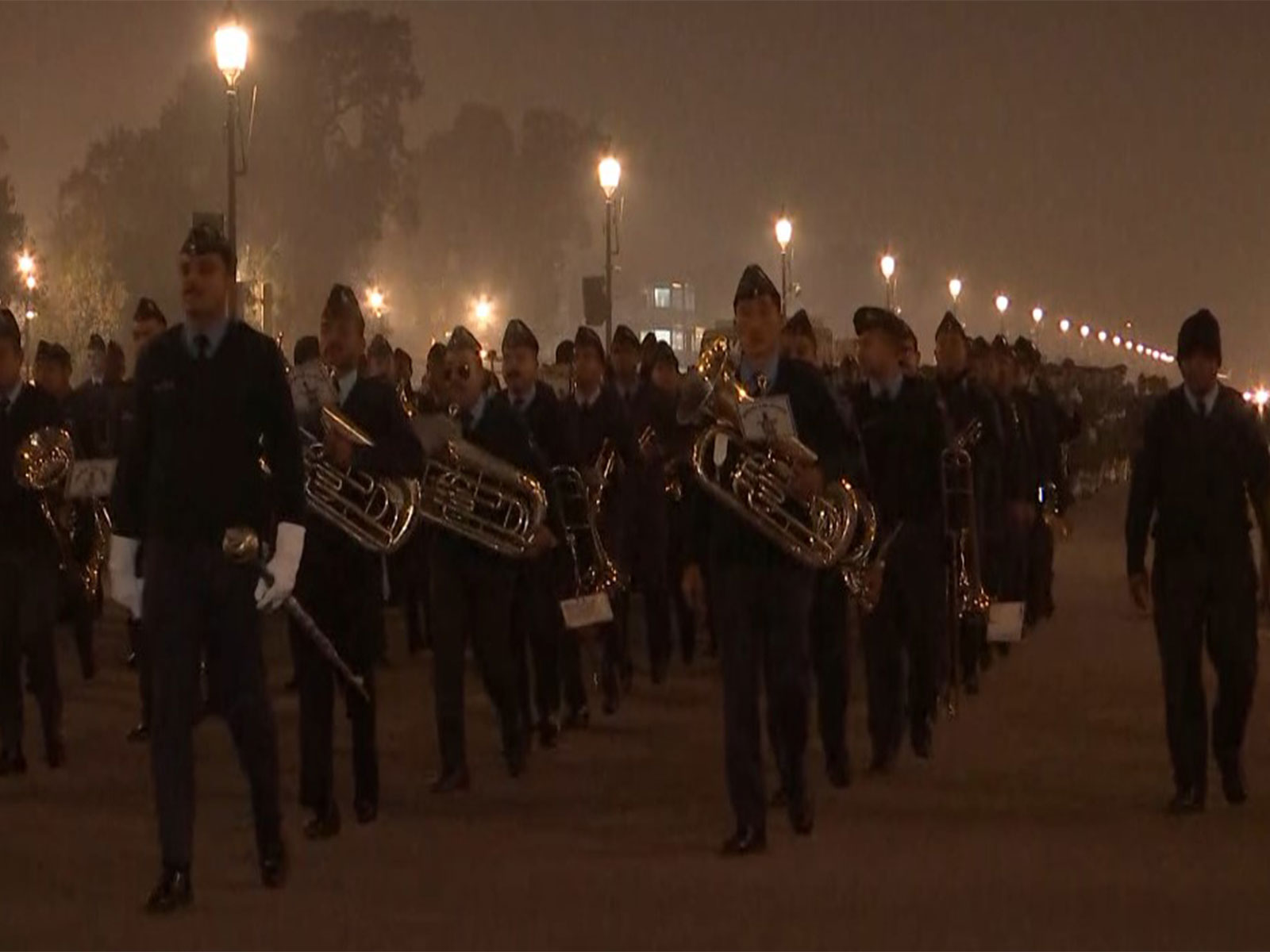 Republic Day rehearsals continued at India Gate (File Photo/ANI)