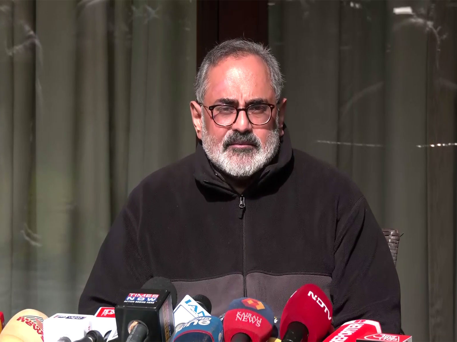 Kerala BJP President Rajeev Chandrasekhar  (Photo/ANI)