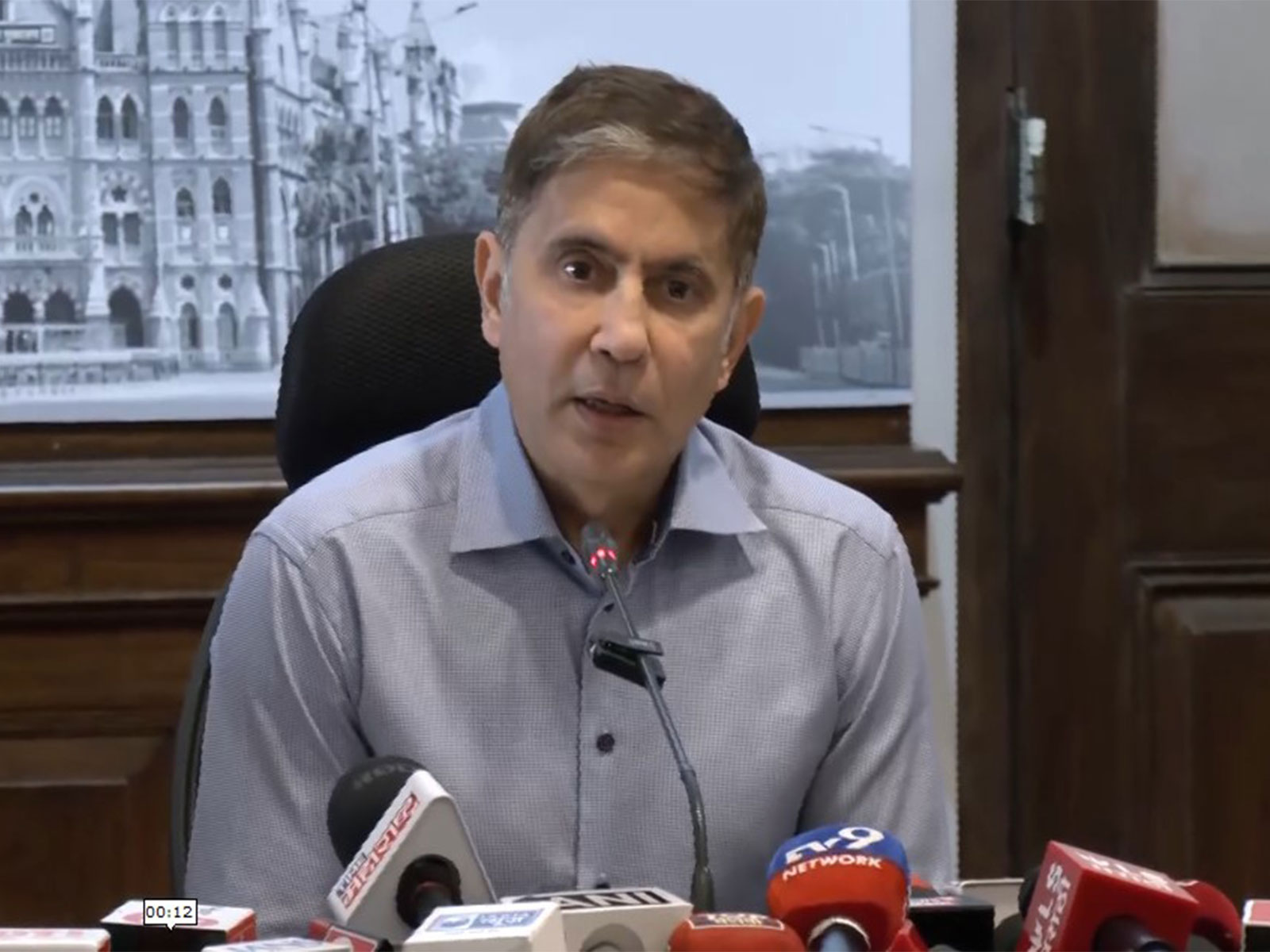 BMC Commissioner Bhushan Gagrani (Photo/ANI)