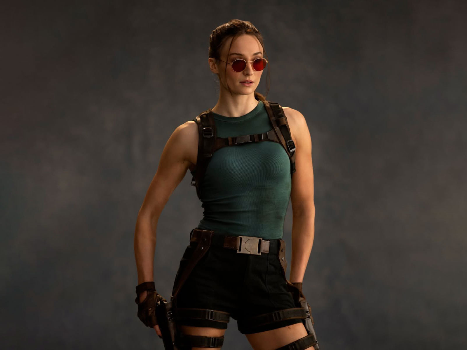 Sophie Turner as Lara Croft (Photo/Instagram@primevideo)