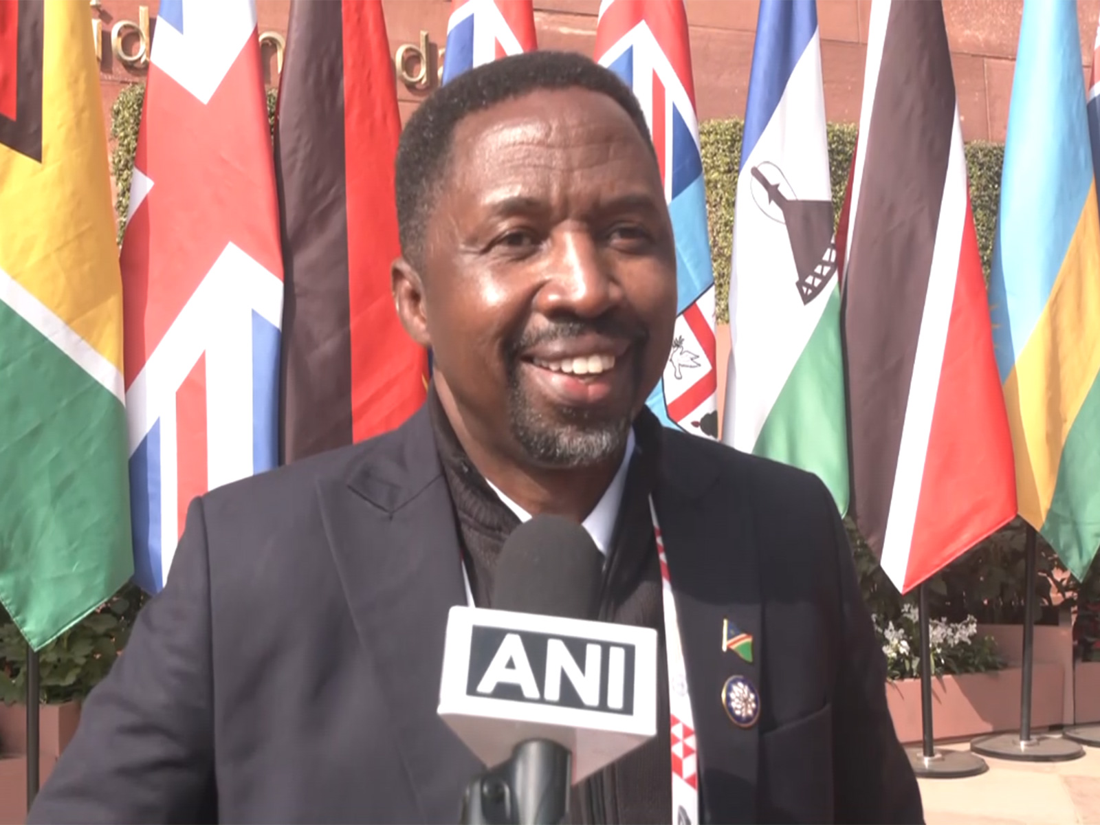 Chairperson of the National Council of Namibia, Lukas Sinimbo Muha (Photo/ANI)