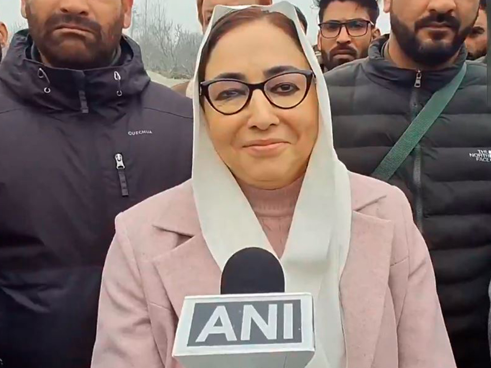 Jammu and Kashmir Waqf Board Chairperson Dr Darakhshan Andrabi (Photo/ANI) Jammu and Kashmir Waqf Board Chairperson Dr Darakhshan Andrabi (Photo/ANI)