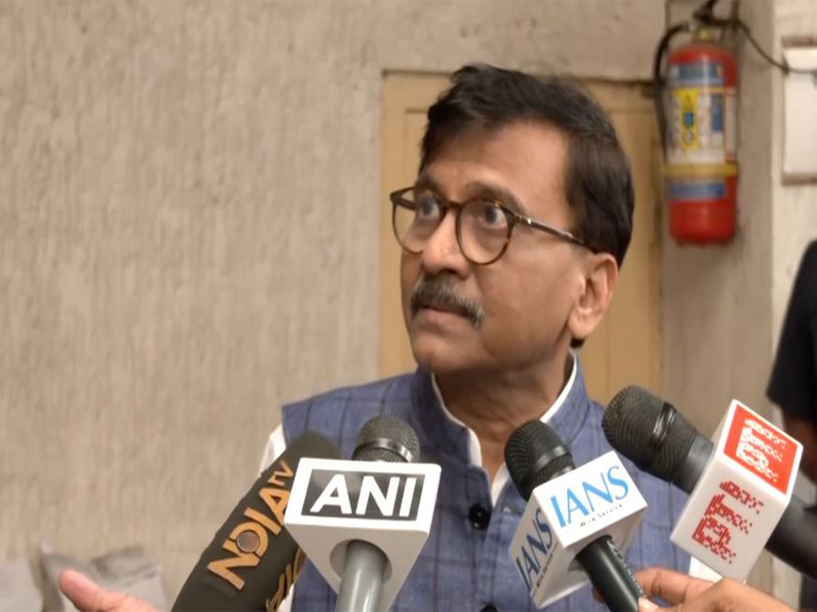 Shiv Sena (UBT) MP Sanjay Raut (Photo/ANI)