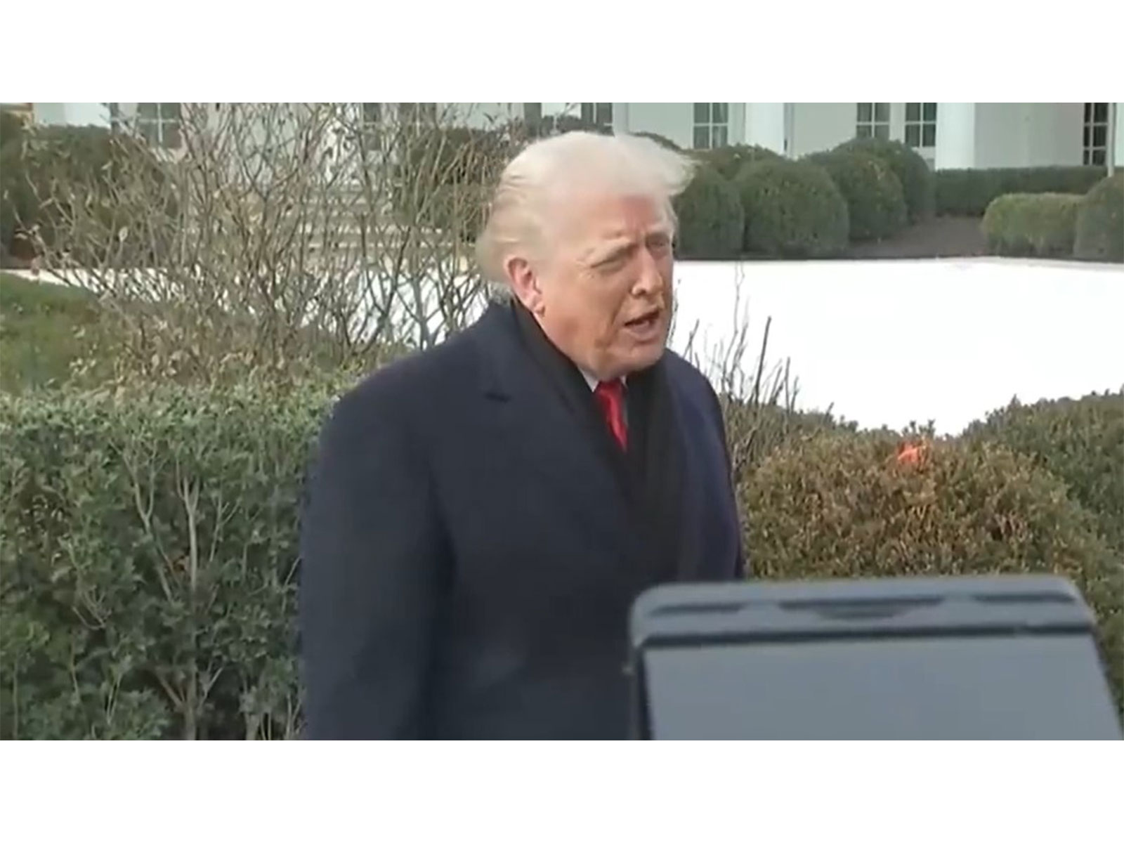 US President Donald Trump (Photo/US Network Pool via Reuters)