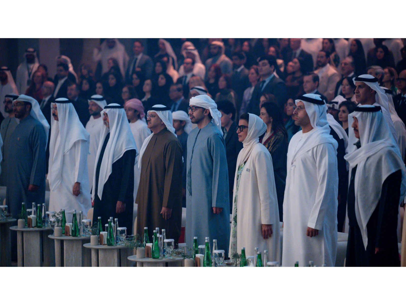 Dy PM Abdullah bin Zayed attends UAE National Orchestra’s landmark debut concert (Photo/X@OFMUAE) 