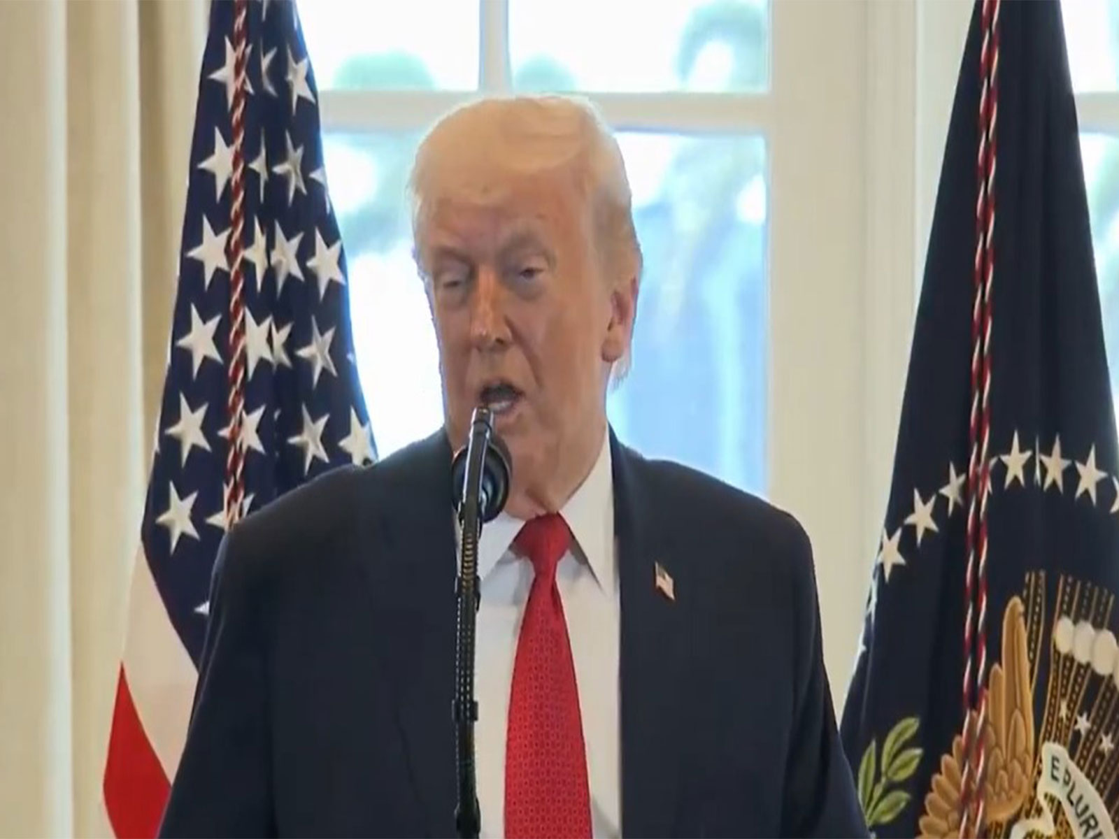 United States President Donald Trump (Photo/Youtube of White House)