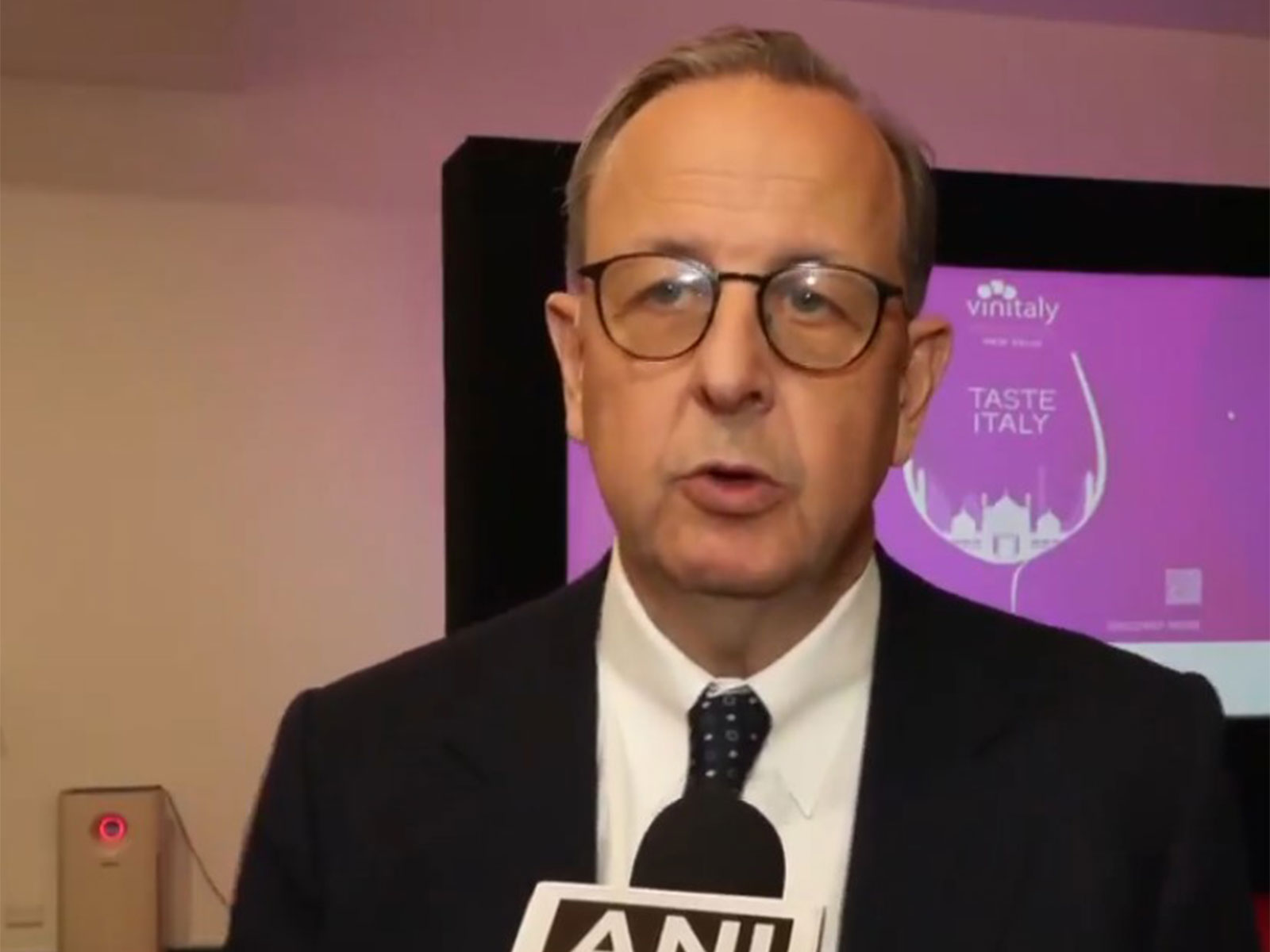 Ambassador of Italy to India, Antonio Bartoli (Photo/ANI)