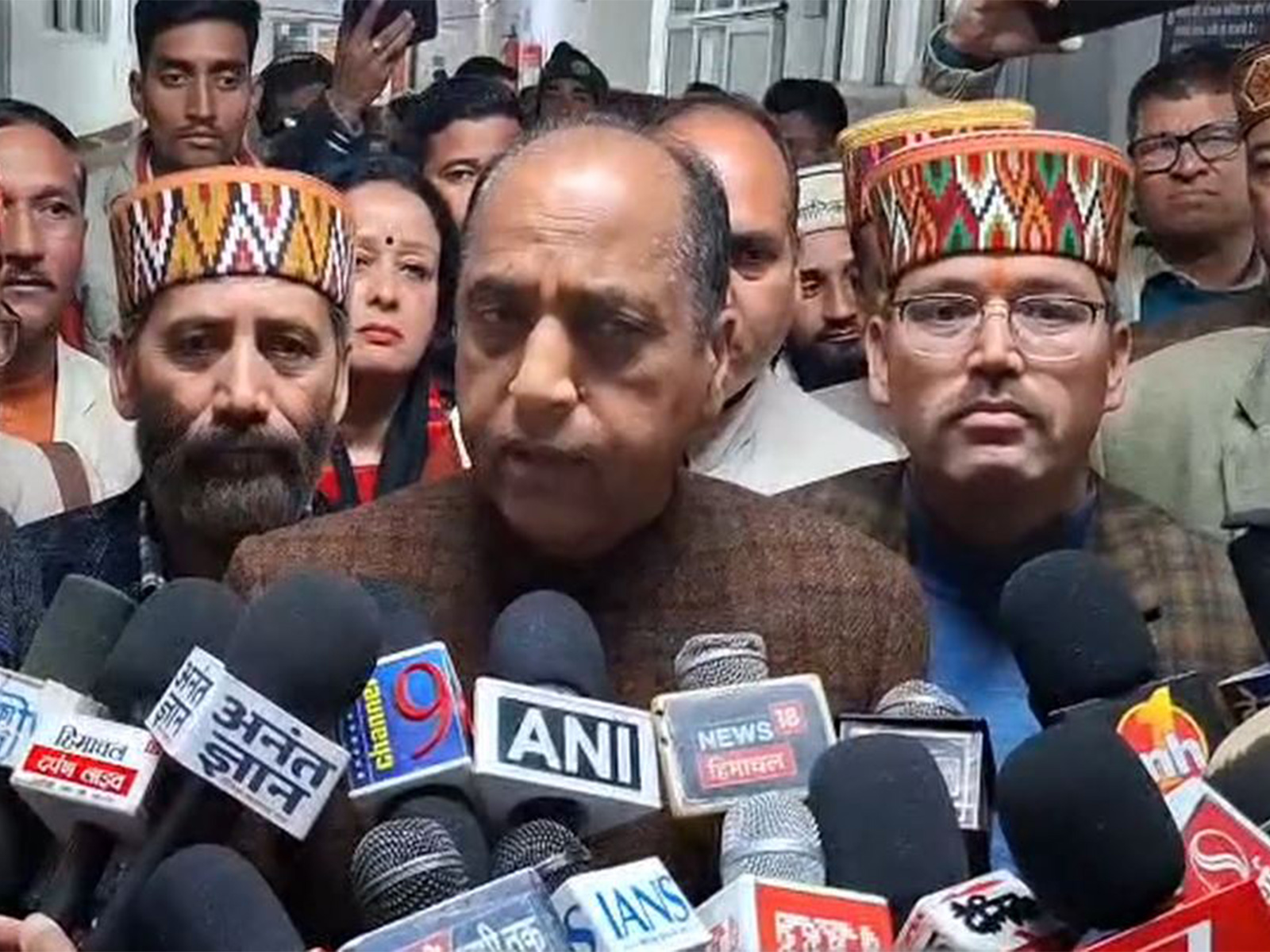 BJP leader Jairam Thakur (Photo/ANI)
