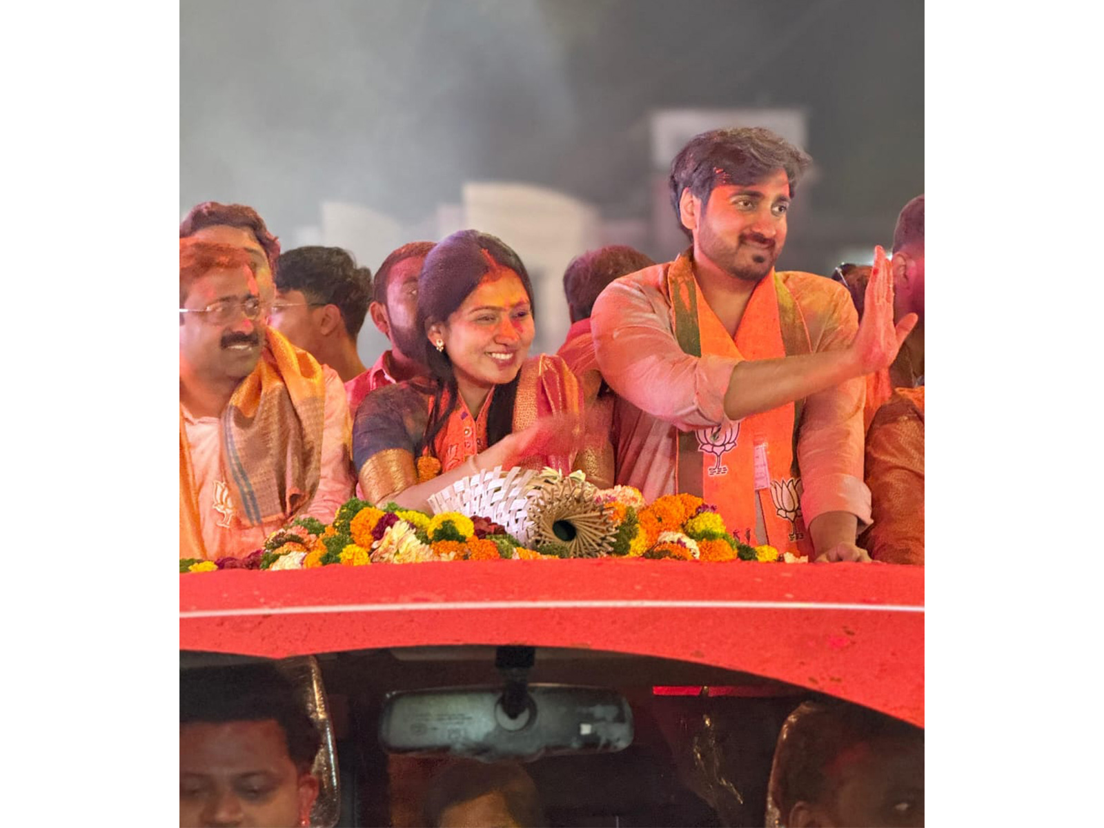 Winning duo of Aishwarya and Surendra Pathare (Photo/ANI)