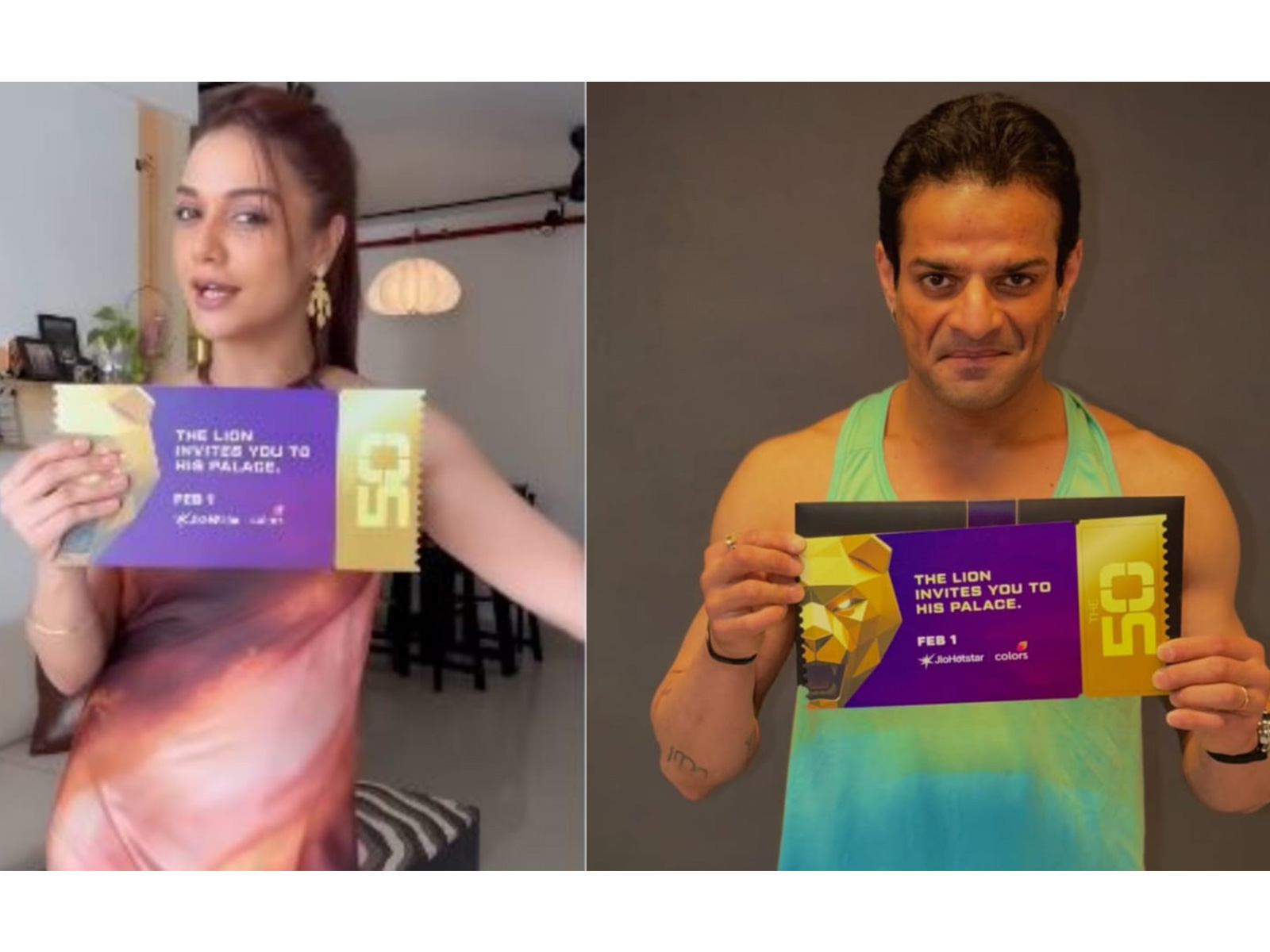 Divyya Agarwal, Karan Patel (Photo/JioHotstar)