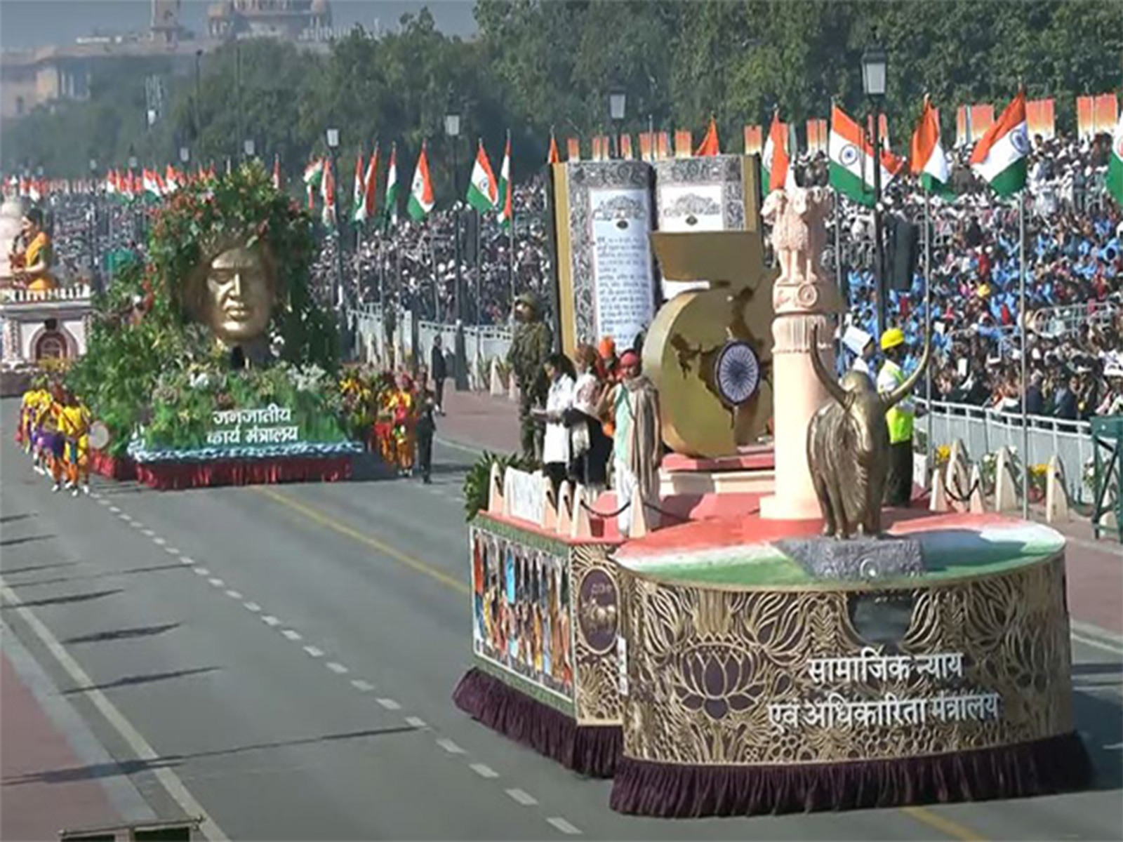 Republic Day Parade held at Kartavya Path in 2025 (File Photo/ANI)