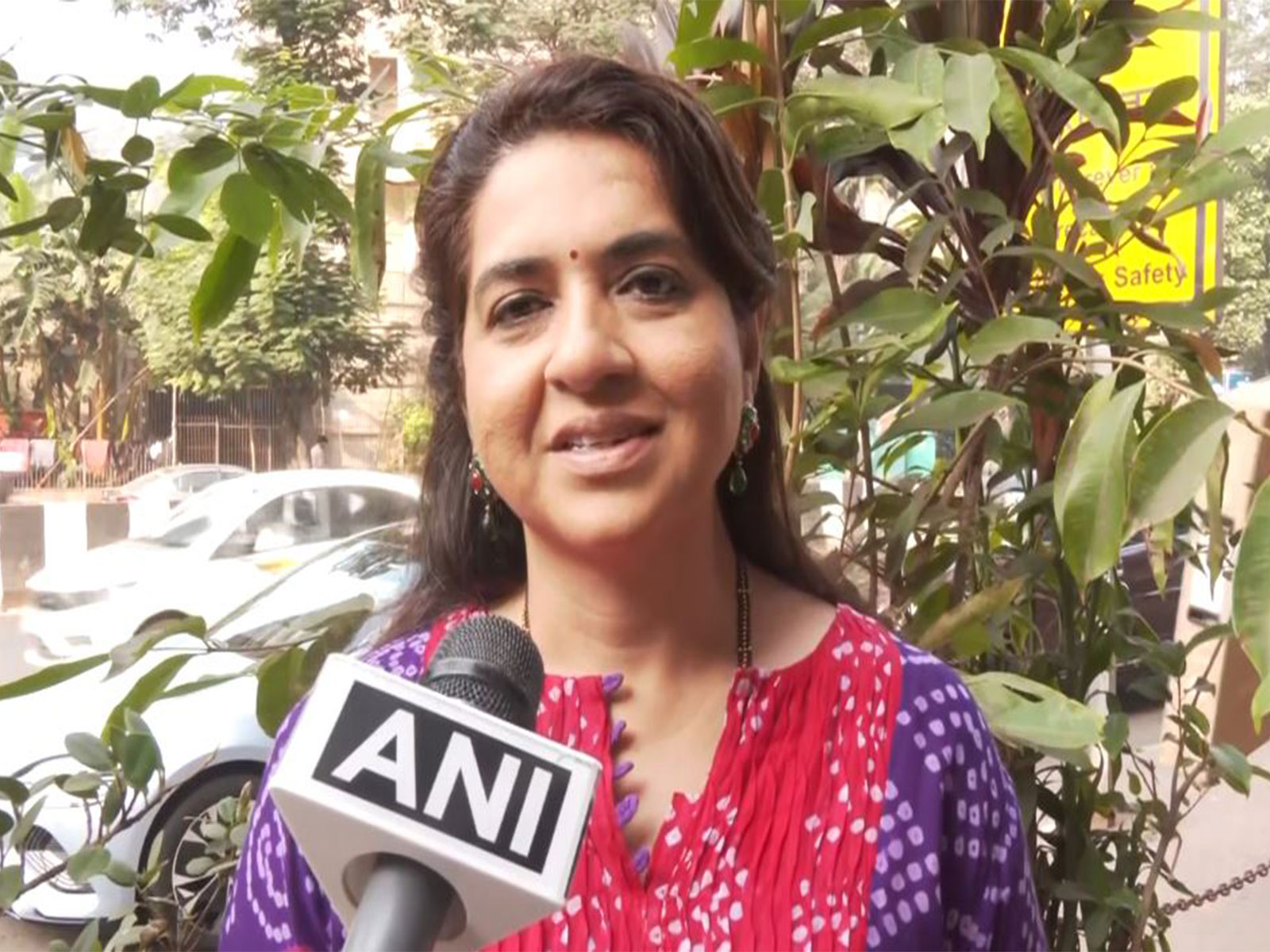Shiv Sena leader Shaina NC (Photo/ANI)
