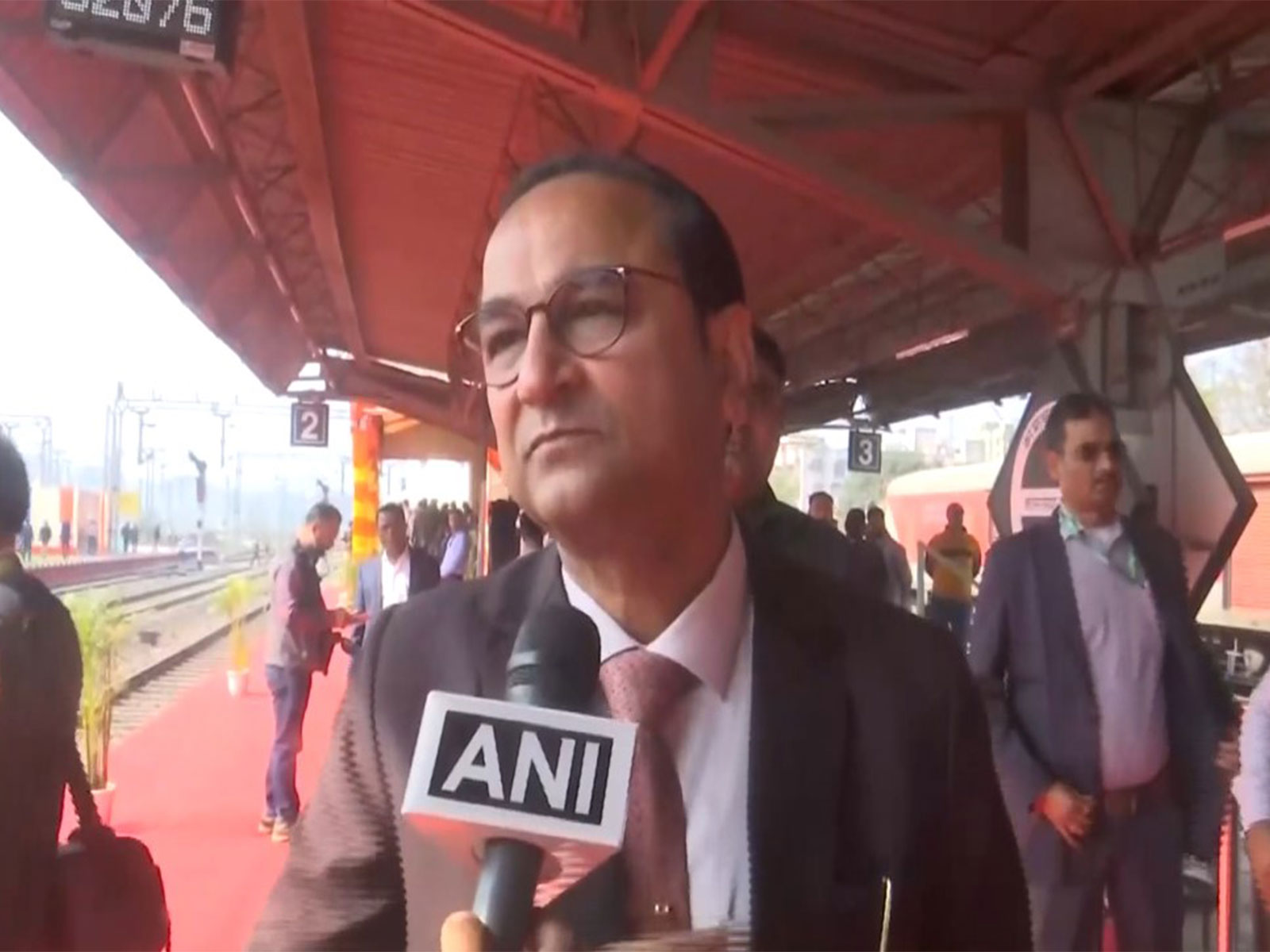 Northeast Frontier Railway’s General Manager Chetan Kumar Srivastava (Photo/ANI)