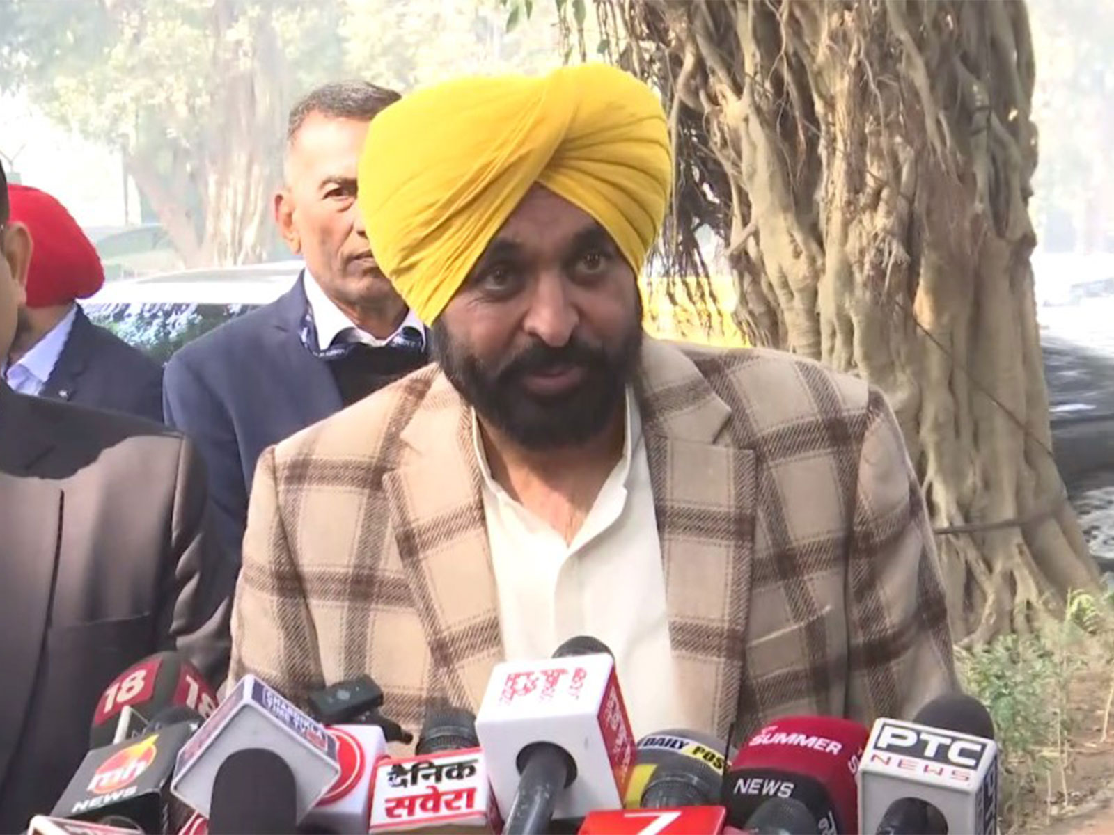 Punjab CM Bhagwant Mann (Photo: ANI) 