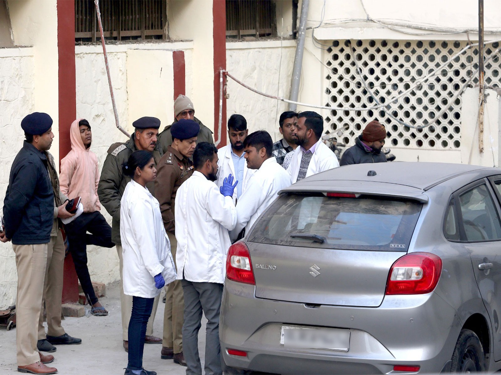 Visual of the car involved in accident (Photo/ANI)