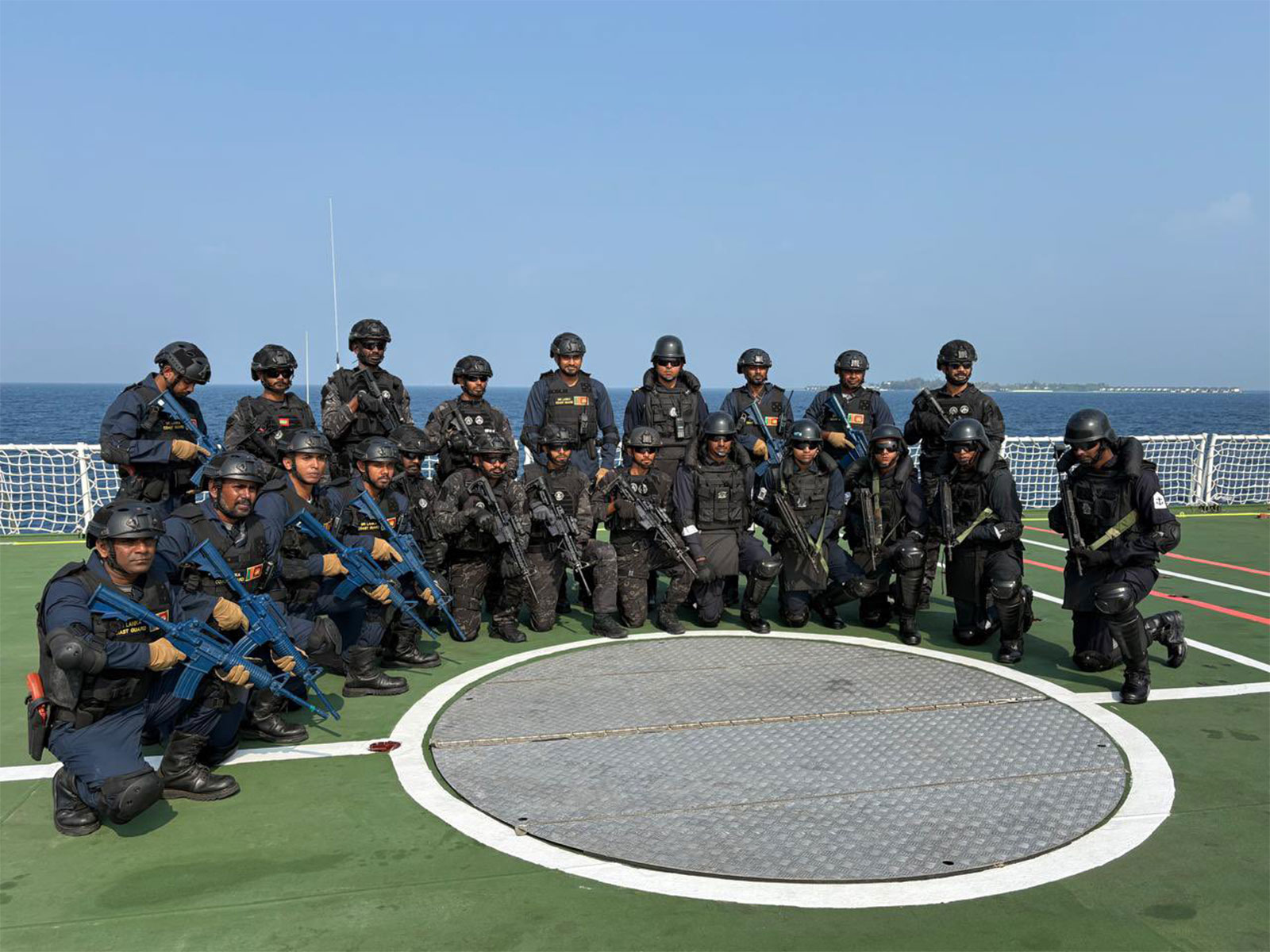 Harbour phase of 17th edition of DOSTI Exercise begins in Maldives (Photo/X@IndiaCoastGuard)