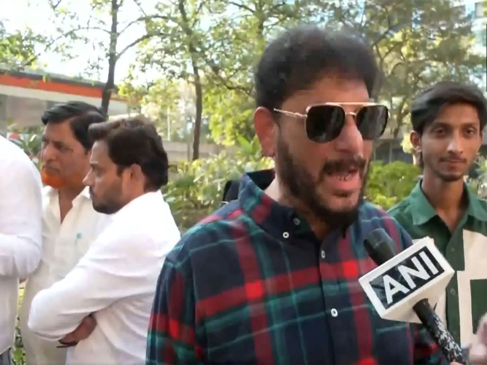 AIMIM national spokesperson Waris Pathan. (Photo/ANI)