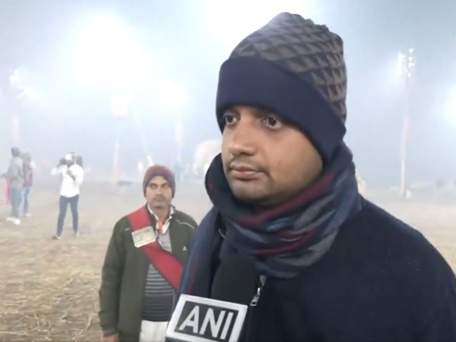 Prayagraj Magh Mela officer Rishi Raj. (Photo/ANI)