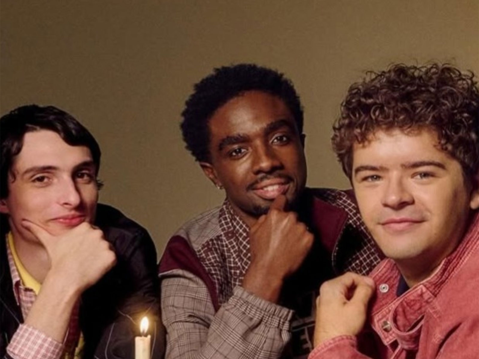 Finn Wolfhard, Gaten Matarazzo, Caleb McLaughlin (Photo/Instagram@finnwolfhardofficial)