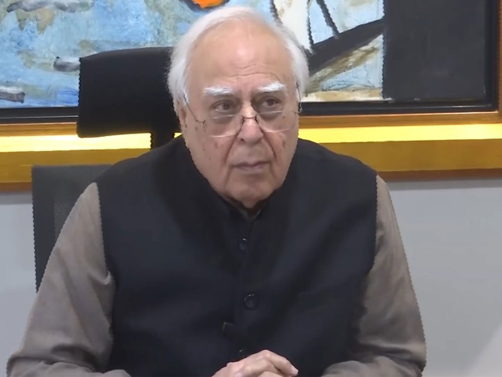 Rajya Sabha MP Kapil Sibal. (Photo/ANI)