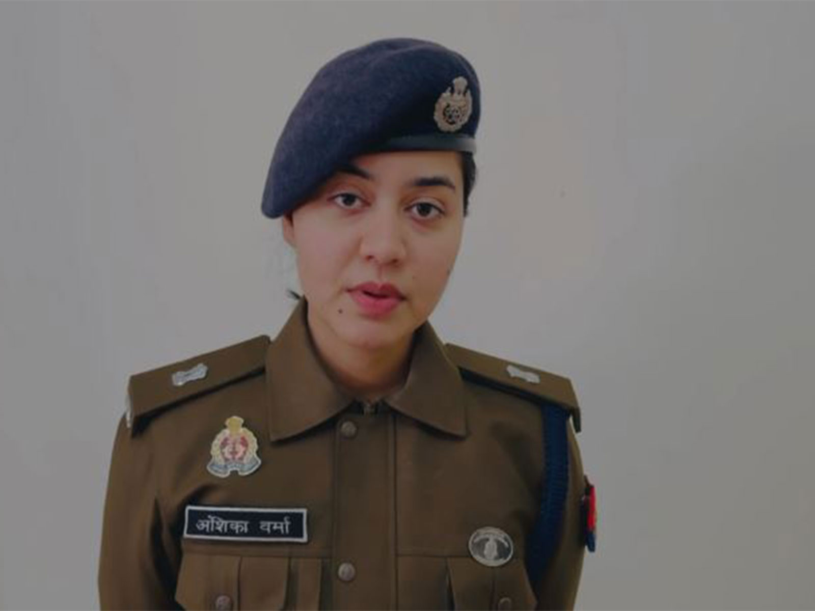 Anshika Verma, SP South Bareilly. (Photo/Police Media Cell)