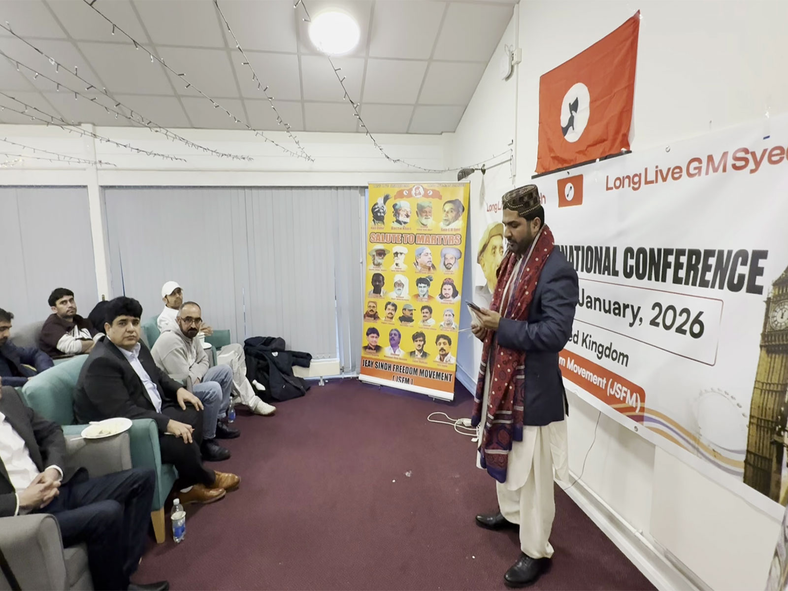 First G M  Syed International Conference organised in London (Photo/ANI)