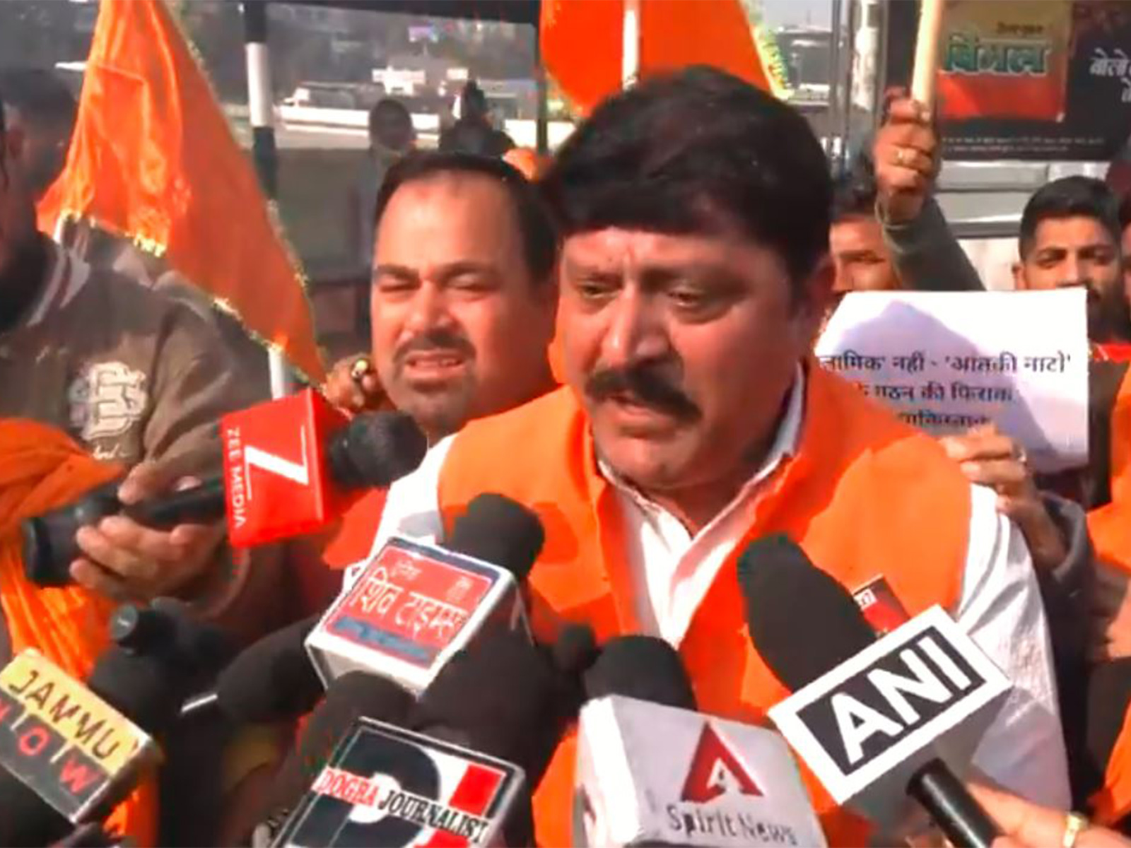 Jammu and Kashmir State President Manish Sahni (Photo/ANI)