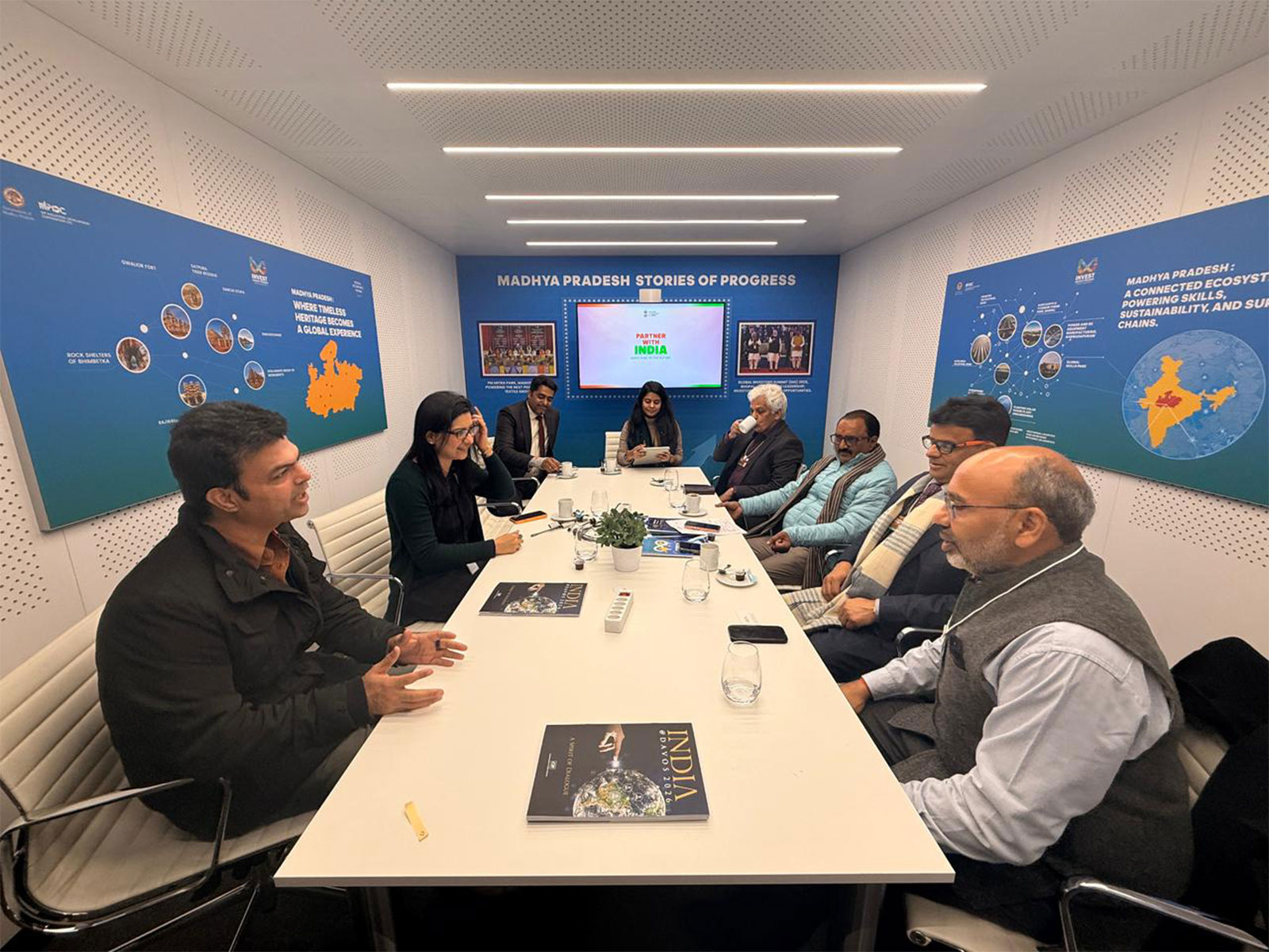 Delegation of the Government of Madhya Pradesh today met with officials from JioStar (Photo/ MP Government)