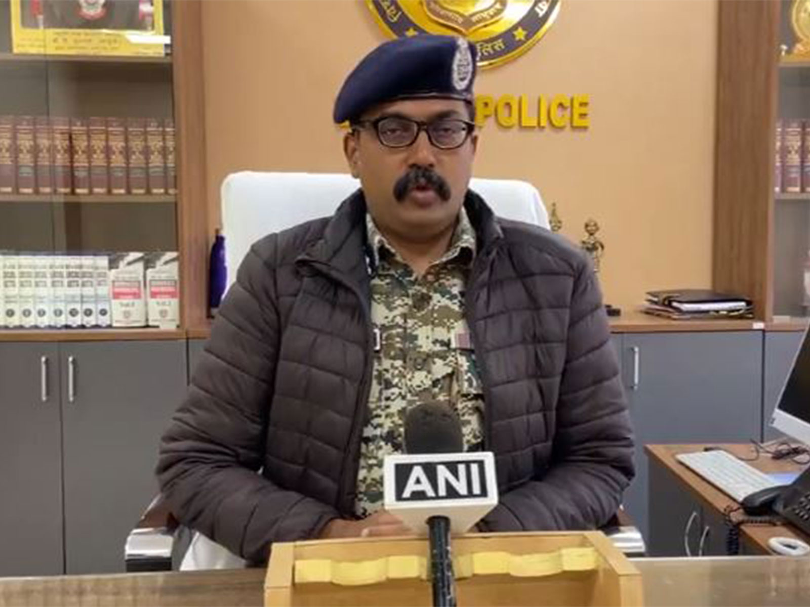 IG Bastar Range, P Sundarraj (Photo/ANI)