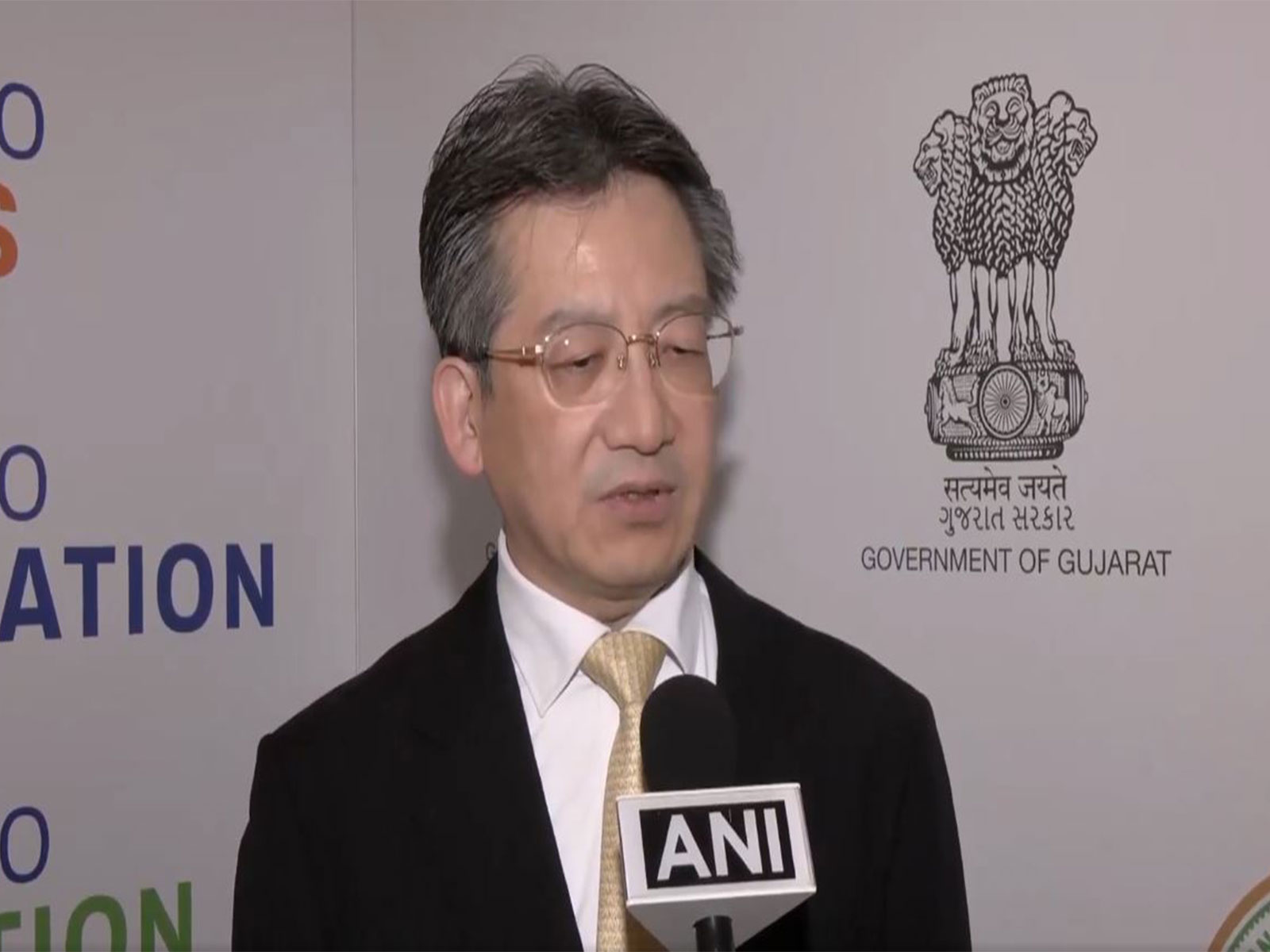 Hashiyama Shigeto, representative director and Executive Managing Director of Japan Bank for International Cooperation (JBIC). (Photo: ANI)