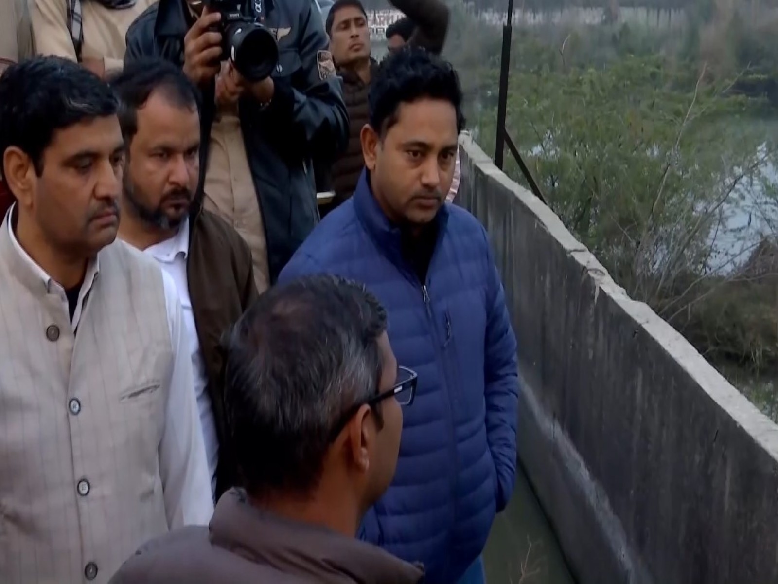 Gautam Buddh Nagar SDM Sadar Ashutosh Gupta at accident site (Photo/ANI) Gautam Buddh Nagar SDM Sadar Ashutosh Gupta at accident site (Photo/ANI)