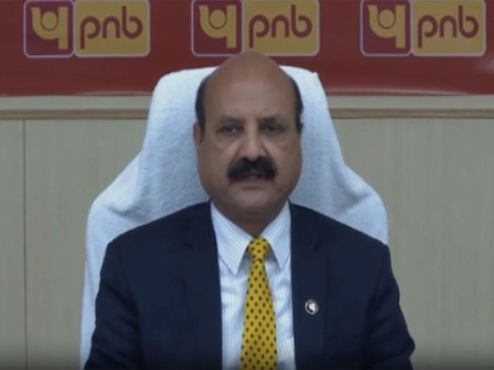Punjab National Bank Managing Director and CEO Ashok Chandra (Image: ANI)