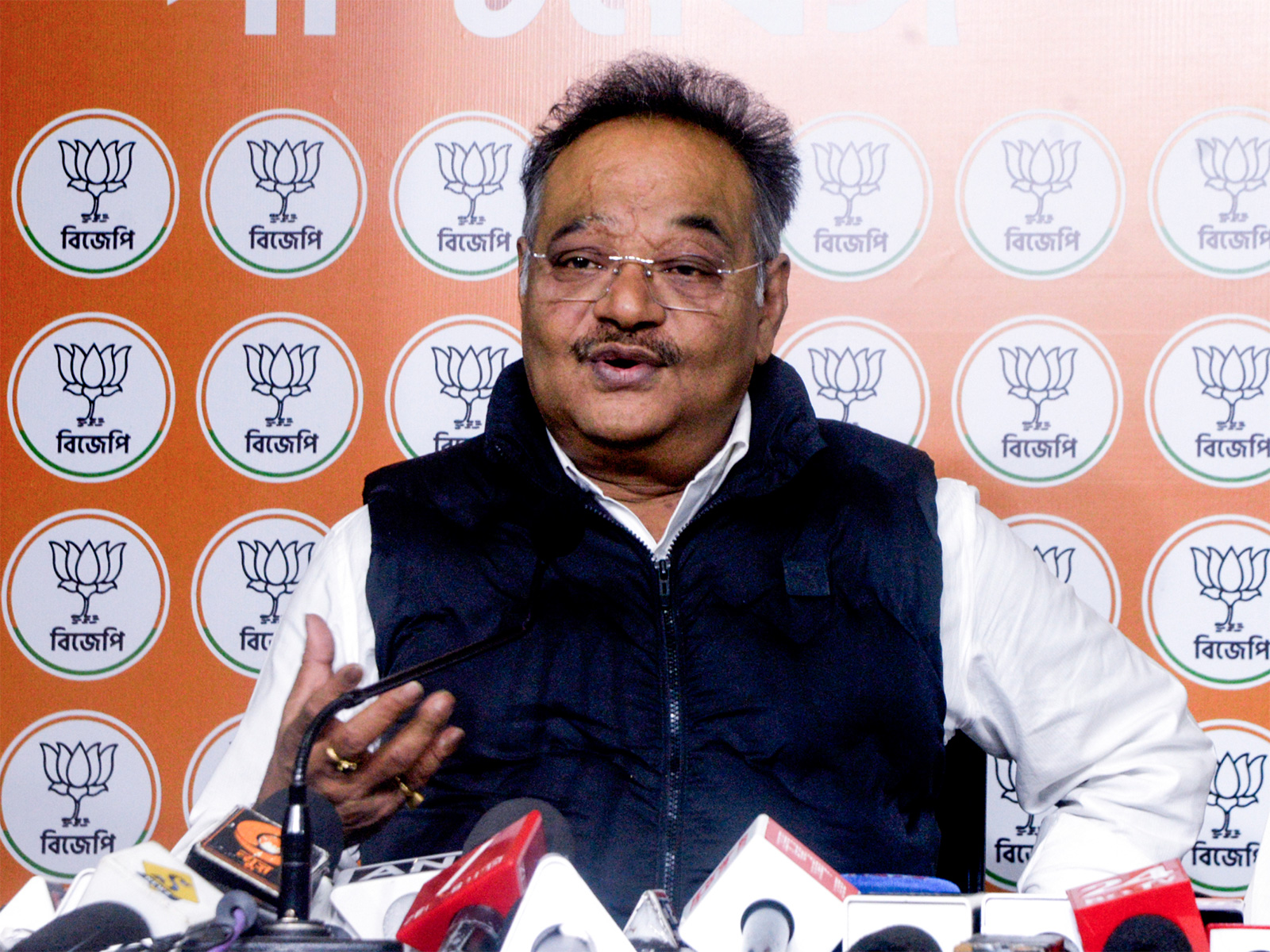 West Bengal BJP President Samik Bhattacharya. (Photo/ANI)