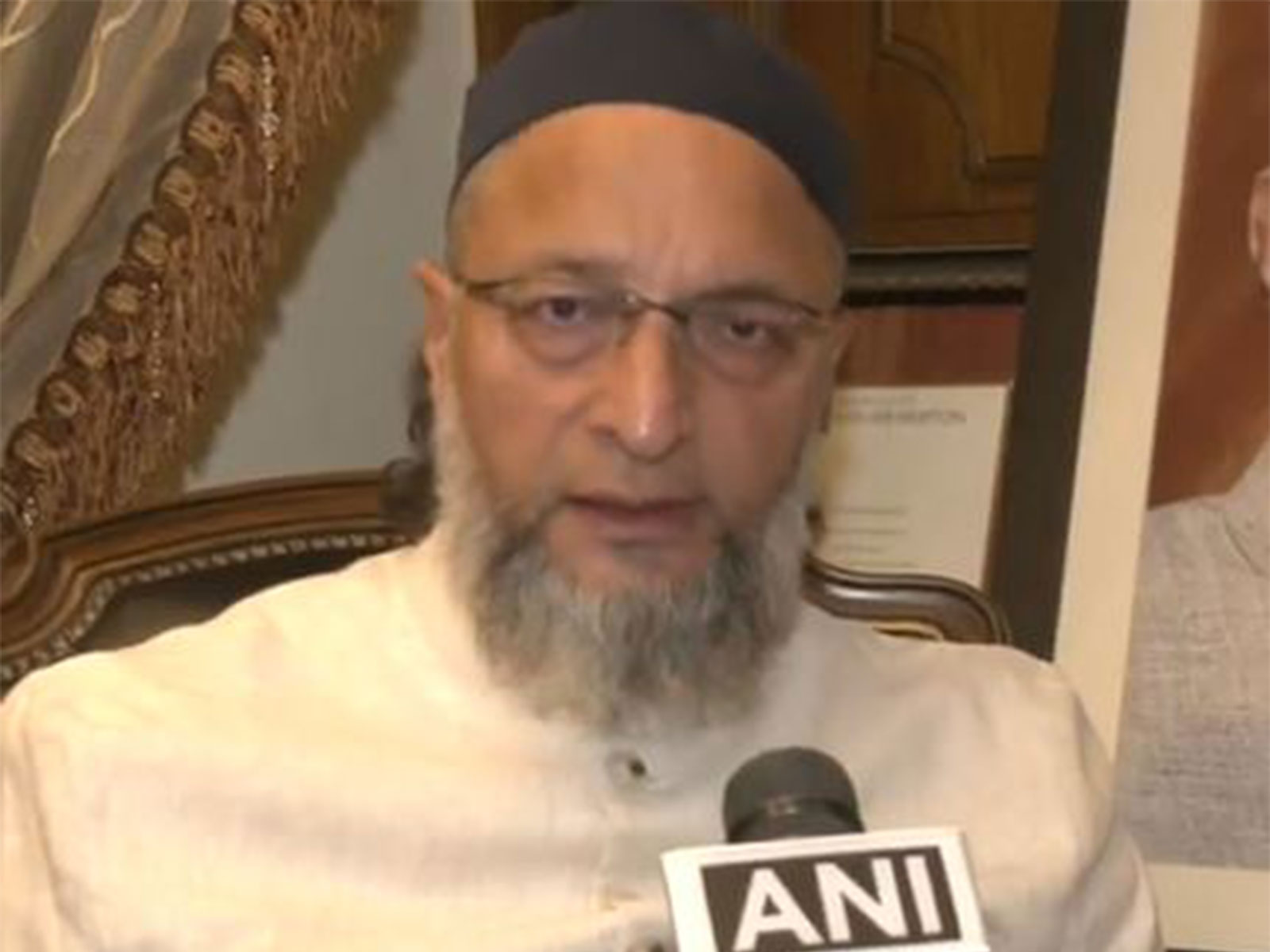 AIMIM President Asaduddin Owaisi  (Photo/ANI)