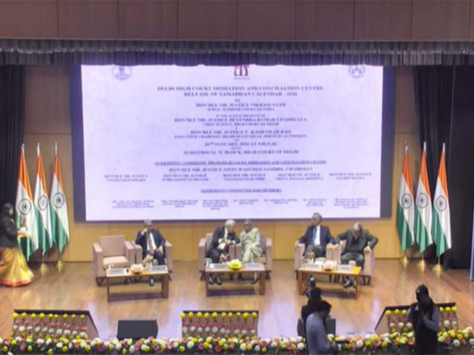 Visuals from the event  (Photo/ Delhi HC youtube)