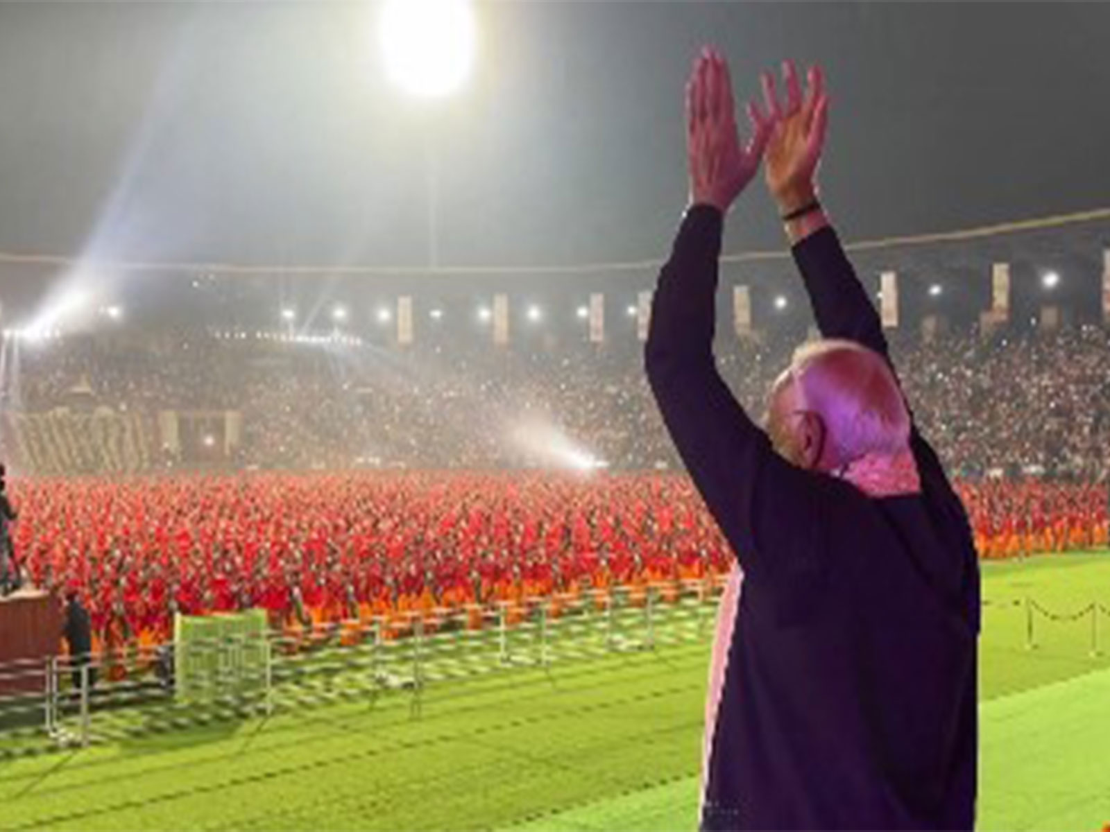 Prime Minister at Bagurumba Dhwou 2026 (Photo/X @narendramodi)