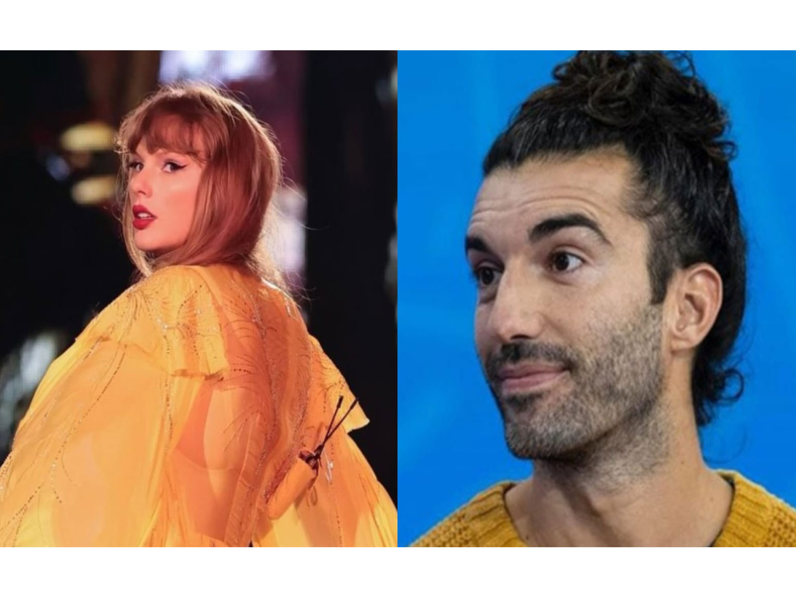 Talyor Swift (L) Justin Baldoni (R) (Photo/Instagram/@taylorswift @justinbaldoni)