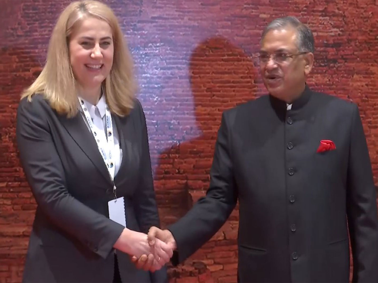 Chief Election Commissioner Gyanesh Kumar welcoming internatiomal delegates for IICDEM 2026 (Photo/ANI) Chief Election Commissioner Gyanesh Kumar welcoming internatiomal delegates for IICDEM 2026 (Photo/ANI)