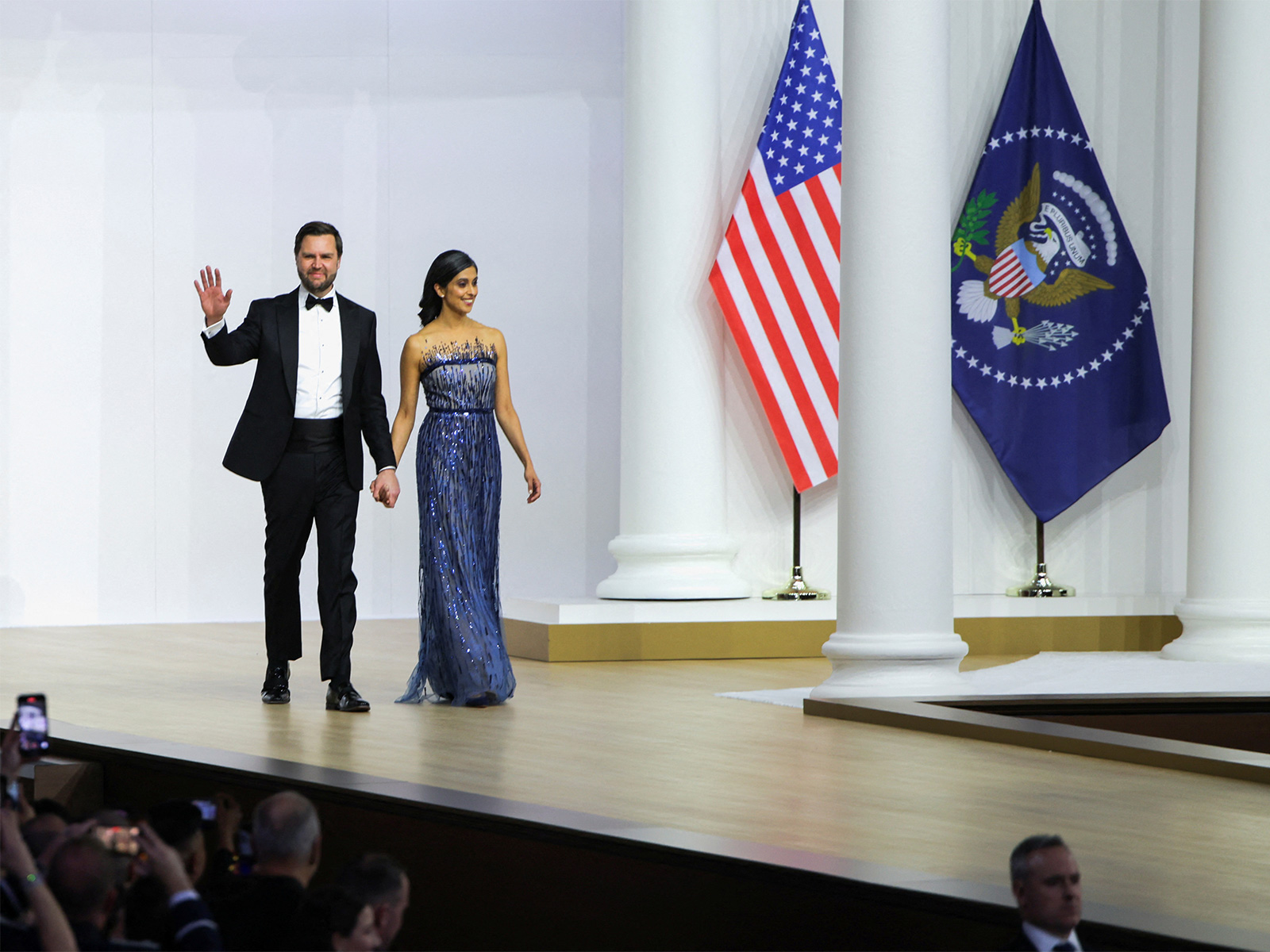 Second couple of the US, Usha and JD Vance (Photo/Reuters)