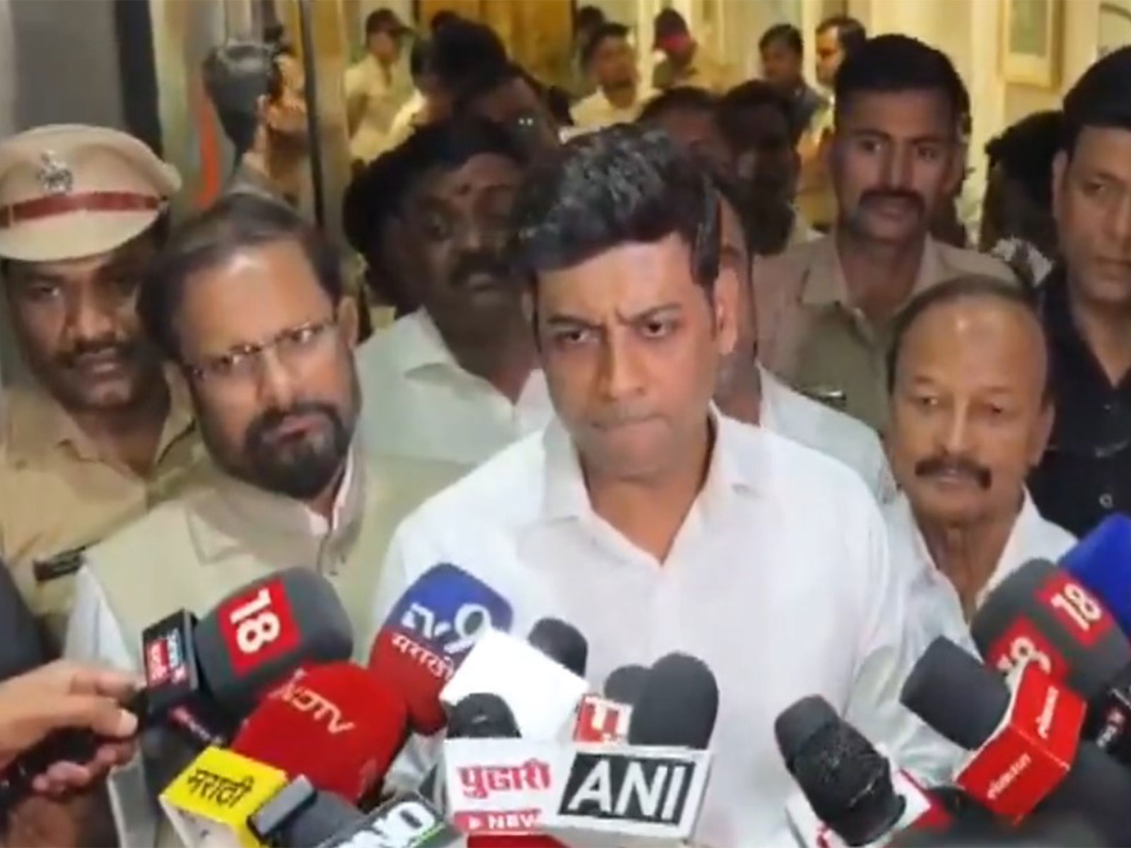 Shiv Sena MP Shrikant Shinde (Photo: ANI)