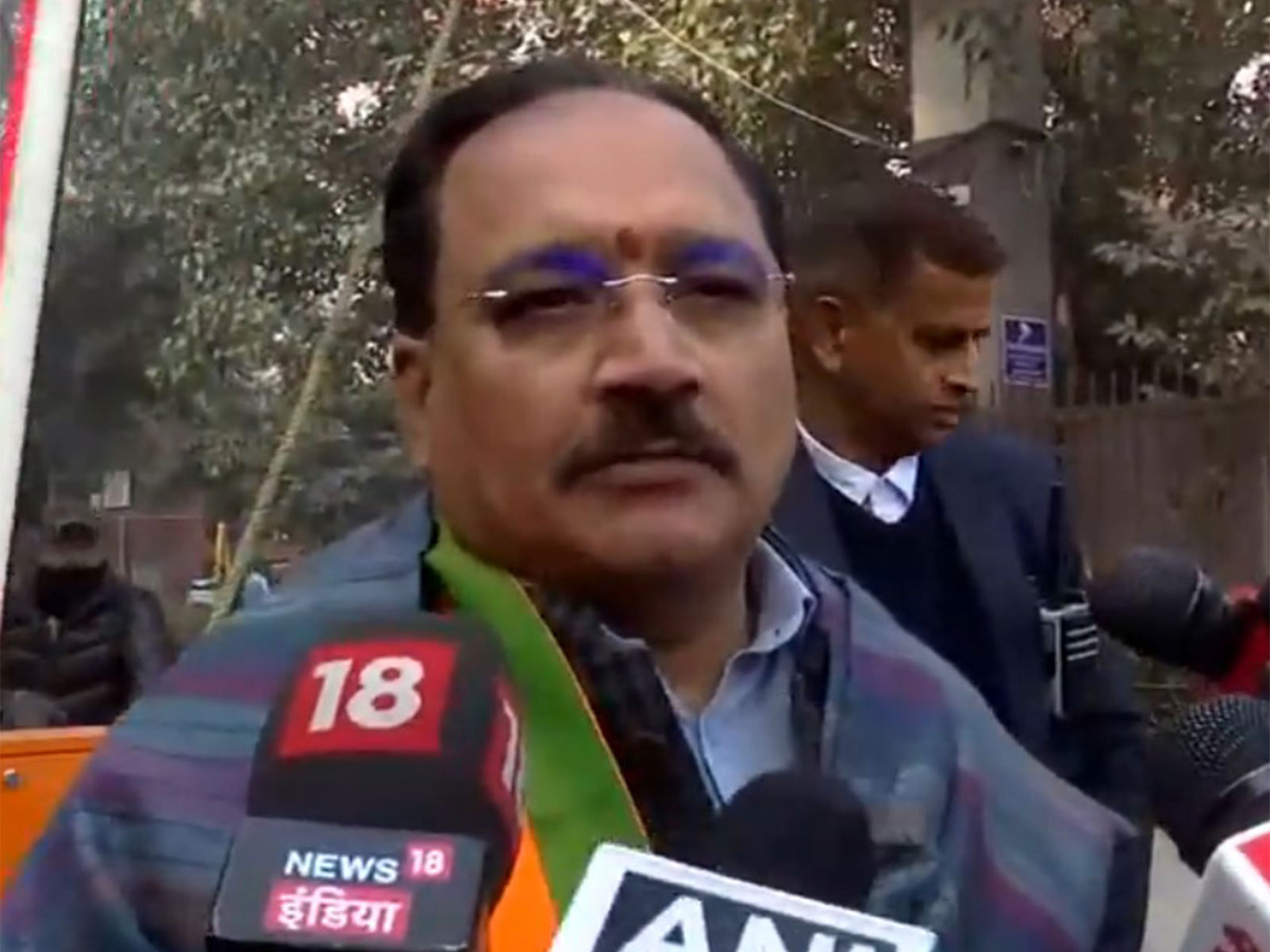 Delhi BJP chief Virendra Sachdeva (Photo: ANI)