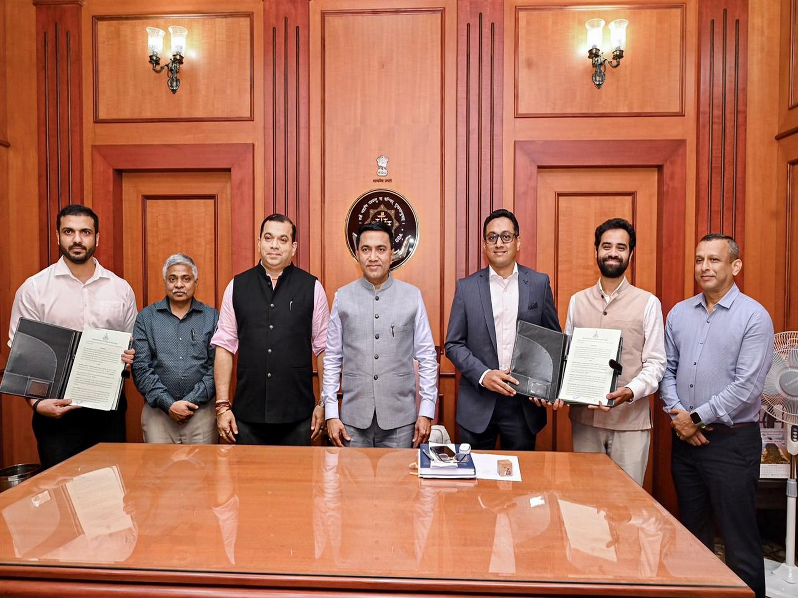 Madhya Pradesh engages Maldives, ReNew Power, Sandoz and NVIDIA to explore collaboration across key sectors (Photo/ANI)