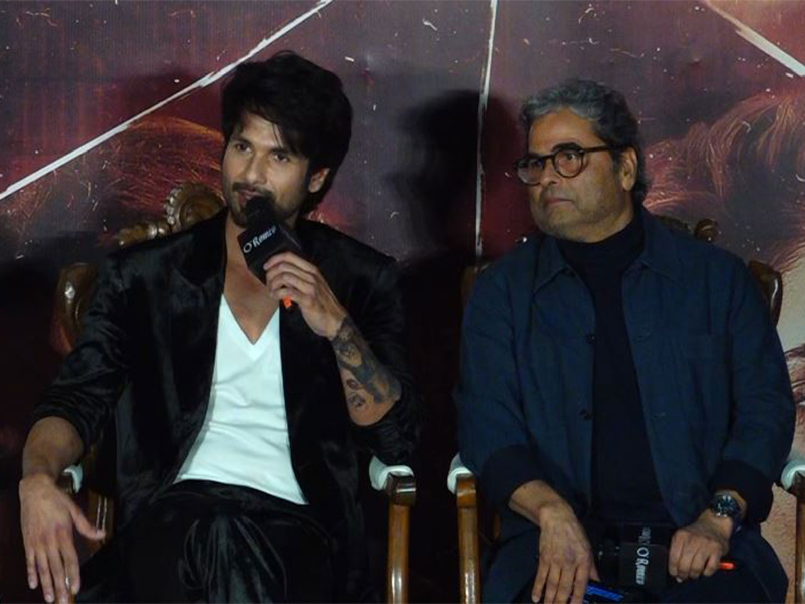 Shahid Kapoor, Vishal Bhardwaj (Photo/ANI)