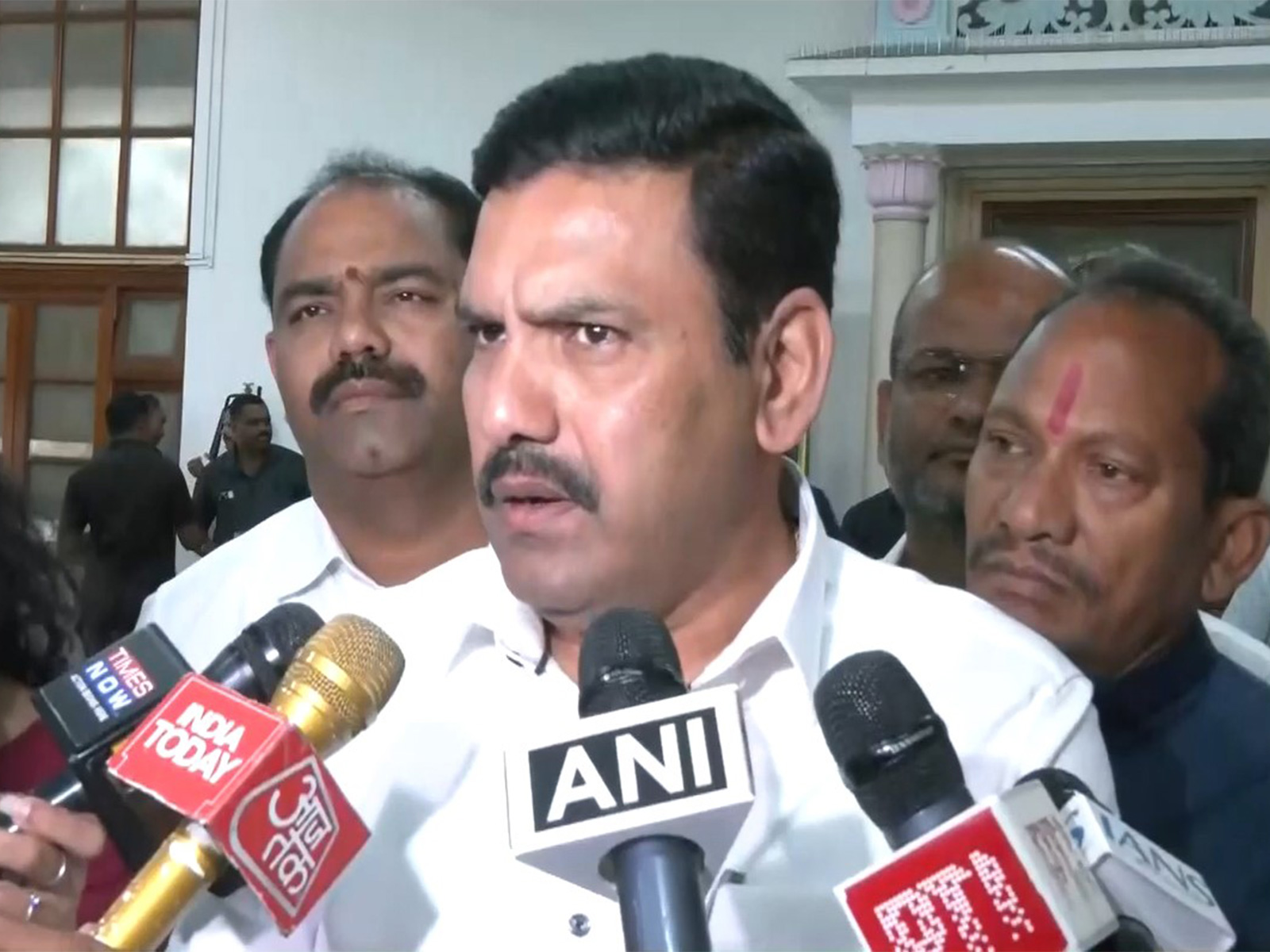 Karnataka BJP President B Y Vijayendra (Photo/ANI)