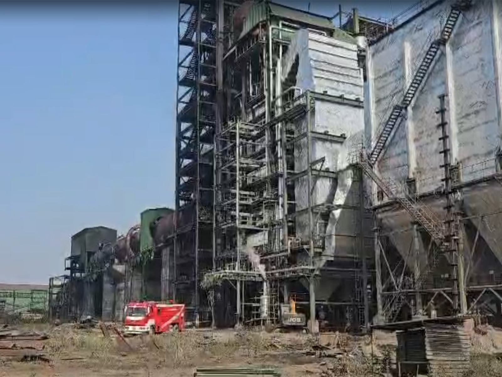 Visual from explosion site (Photo/ANI)