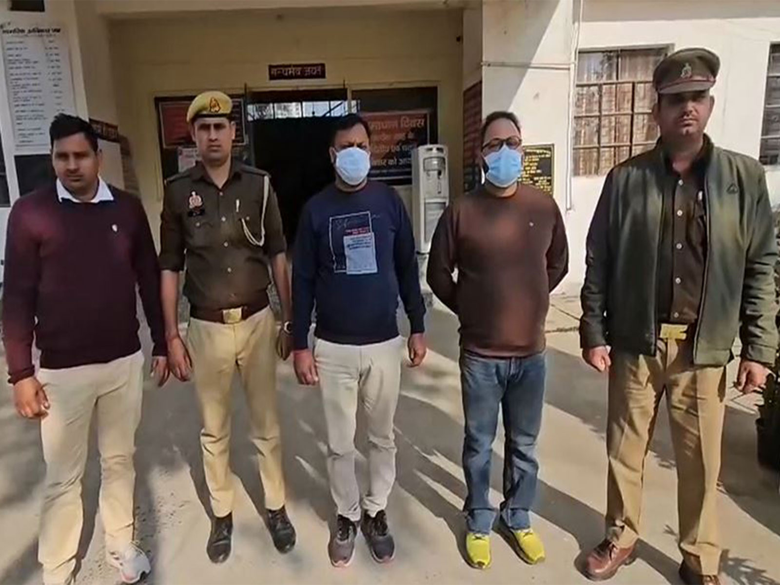 Noida Police arrested two individuals in Techie death case. (Photo/Noida Police) Noida Police arrested two individuals in Techie death case. (Photo/Noida Police)