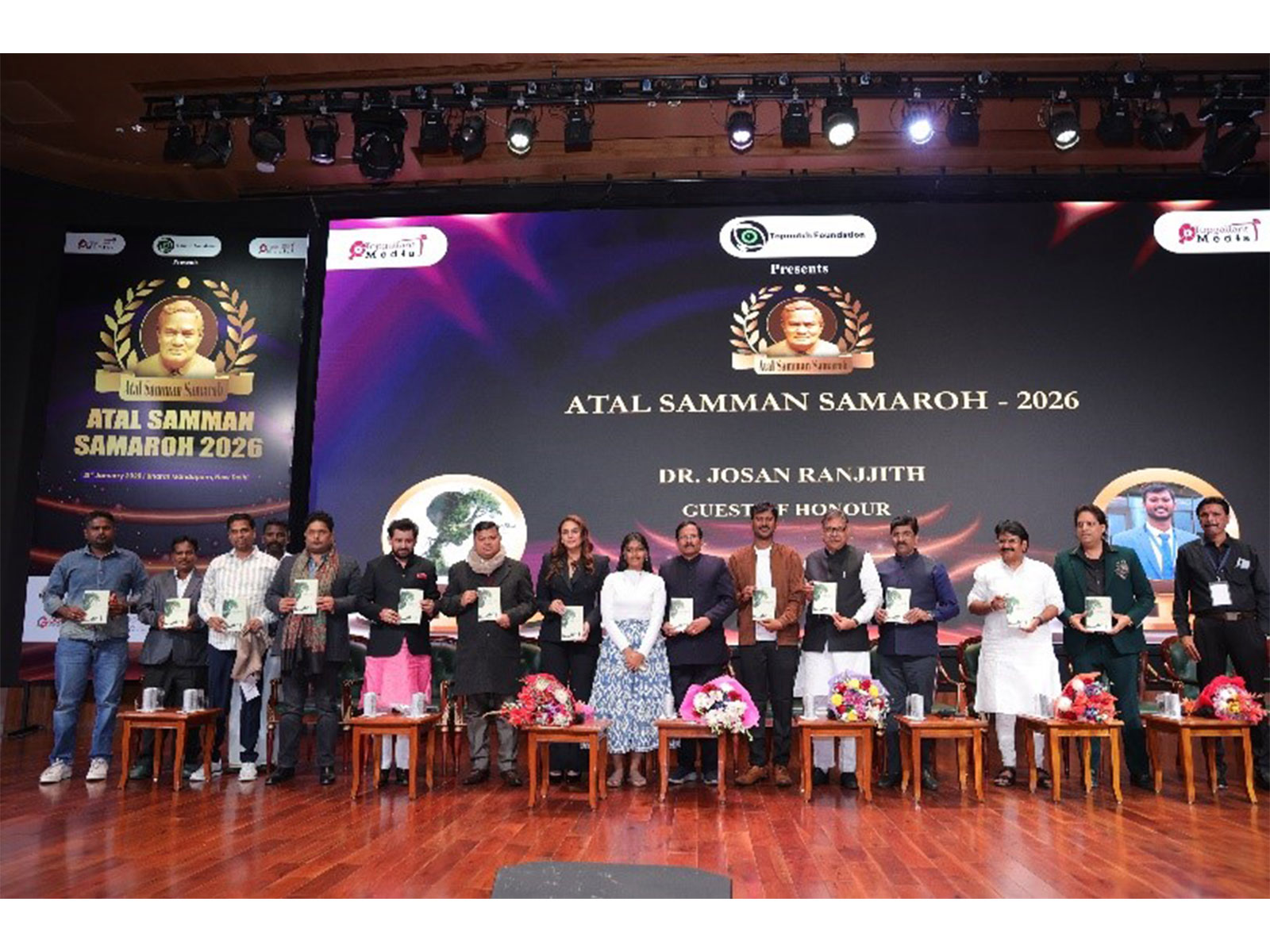 Young author and poet Josan Ranjjith unveiled his latest self-transformation poetry book titled “ENKRATEIA” at Bharat Mandapam, Pragati Maidan
