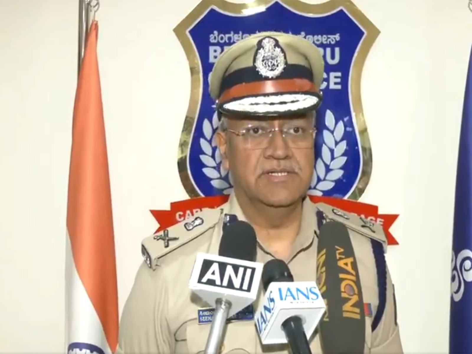 Bengaluru City Police Commissioner Seemanth Kumar Singh. (Photo/ANI)