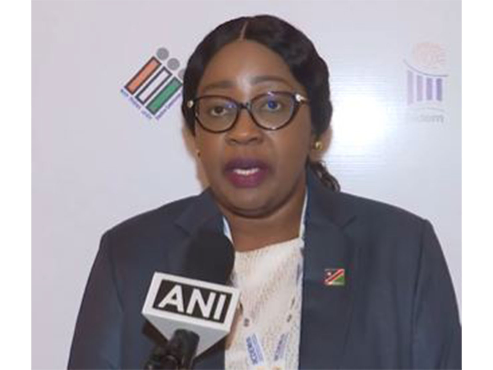 Elsie T. Nghikembua, Chairperson, Electoral Commission of Namibia (Photo/ANI)